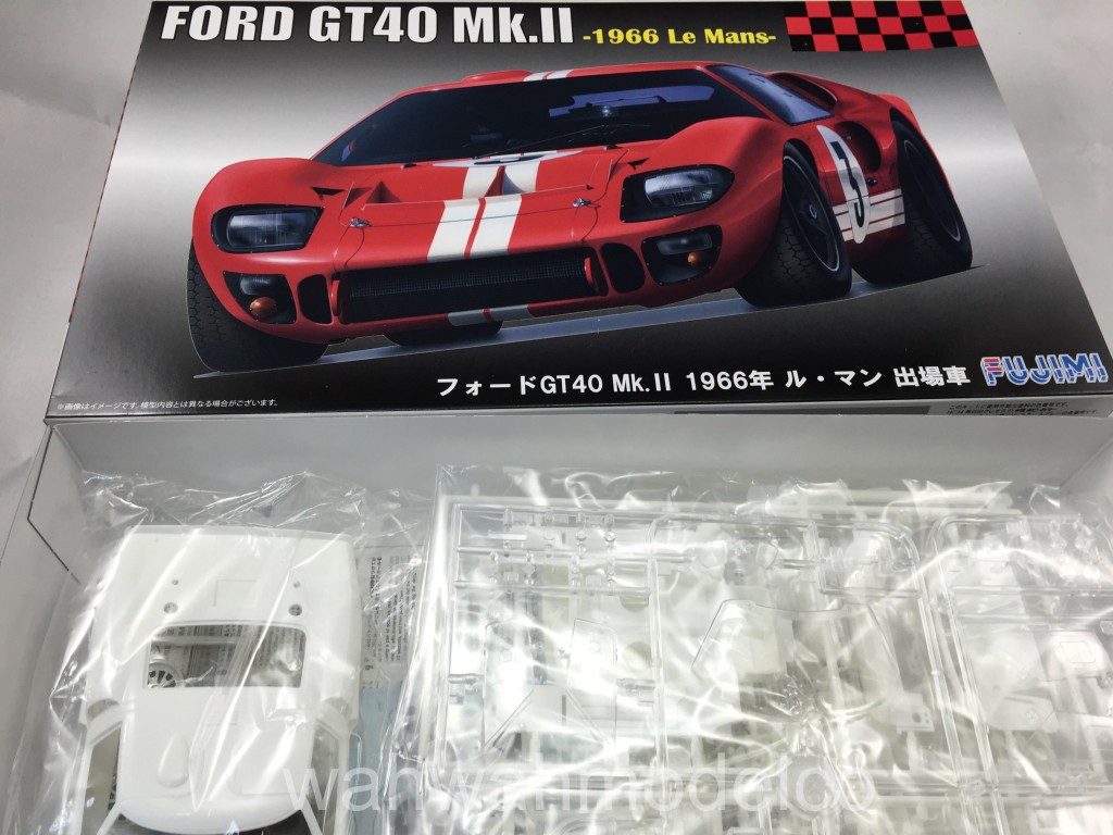 The Fujimi 1/24 1966 Ford GT40 MKII