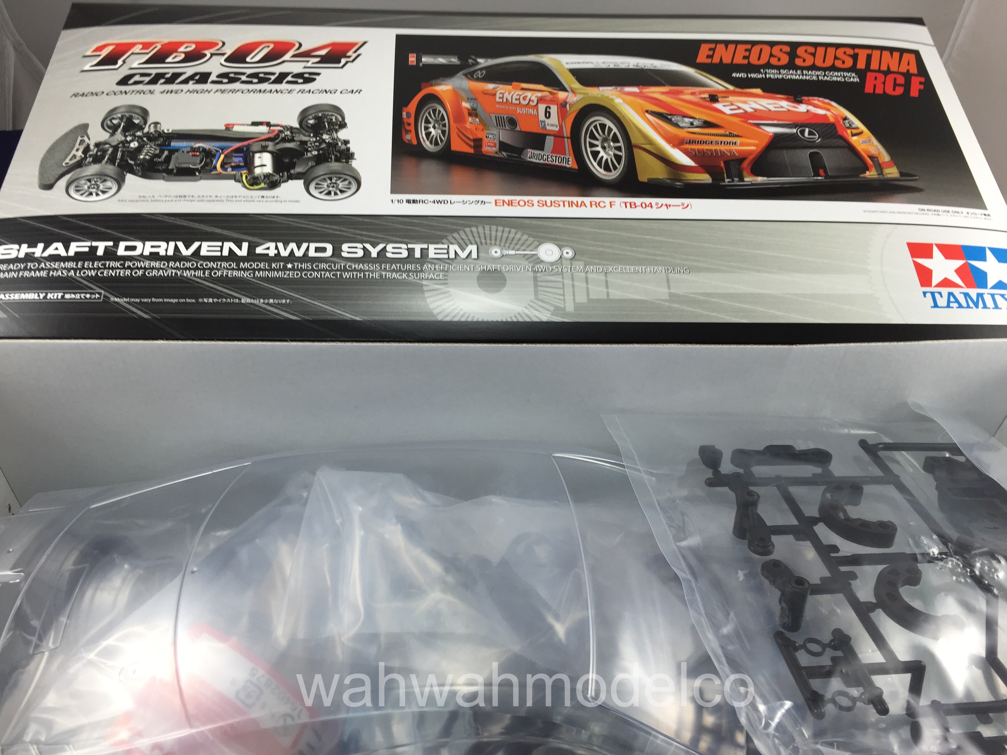 TAMIYA 58595 1/10 R/C TB-04 Eneos Sustina RC F