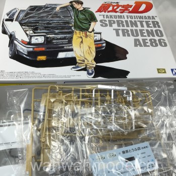 Aoshima 1/32 Initial (Initial) D Series No.01 AE86TRUENO Fujiwara Takumi  (Japan Import / The Package and The Manual are Written in Japanese) by :  : Cuisine et Maison