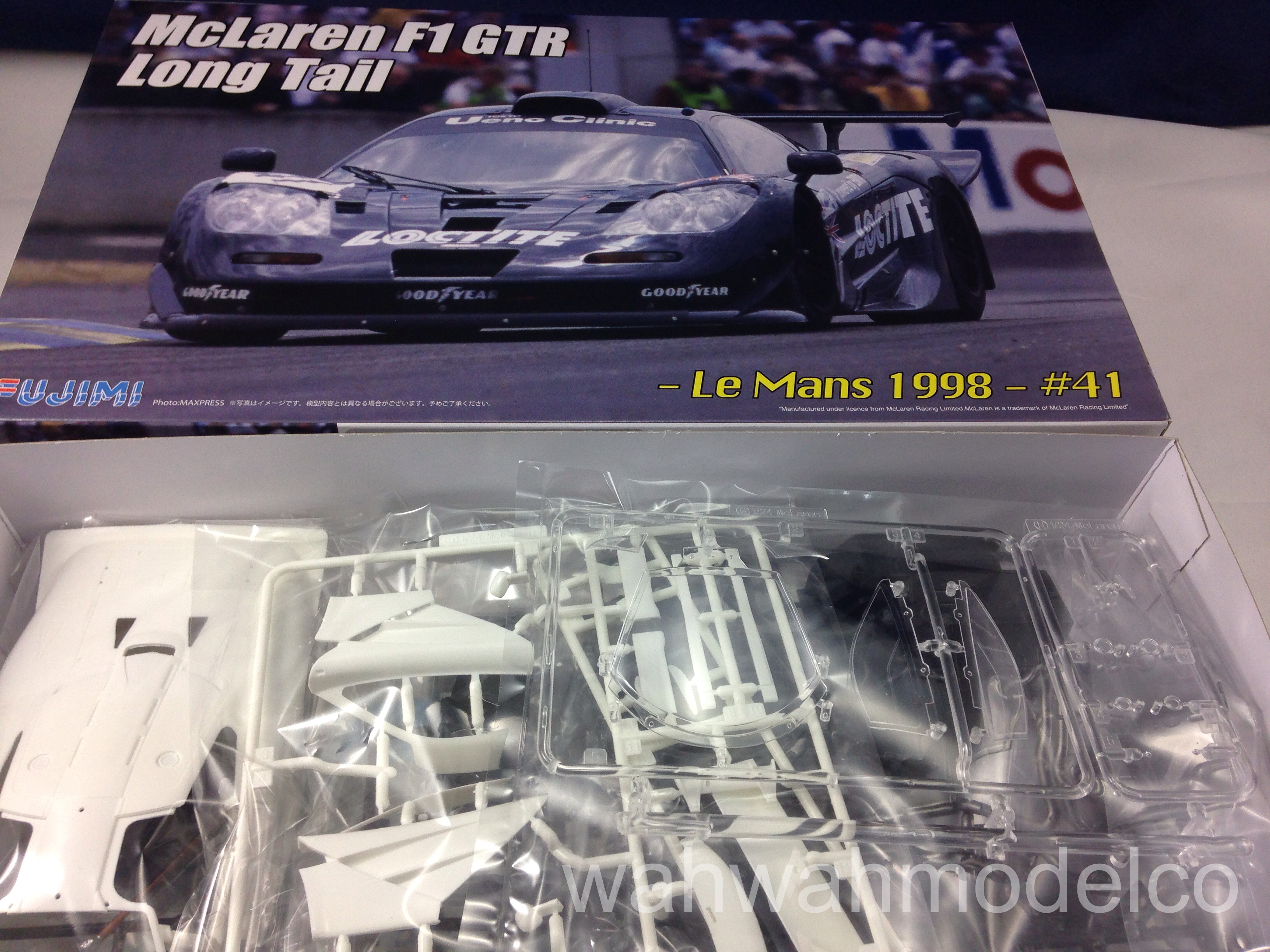 Fujimi 124 Rs 57 Mclaren F1 Gtr Long Tail Le Mans 1998 4