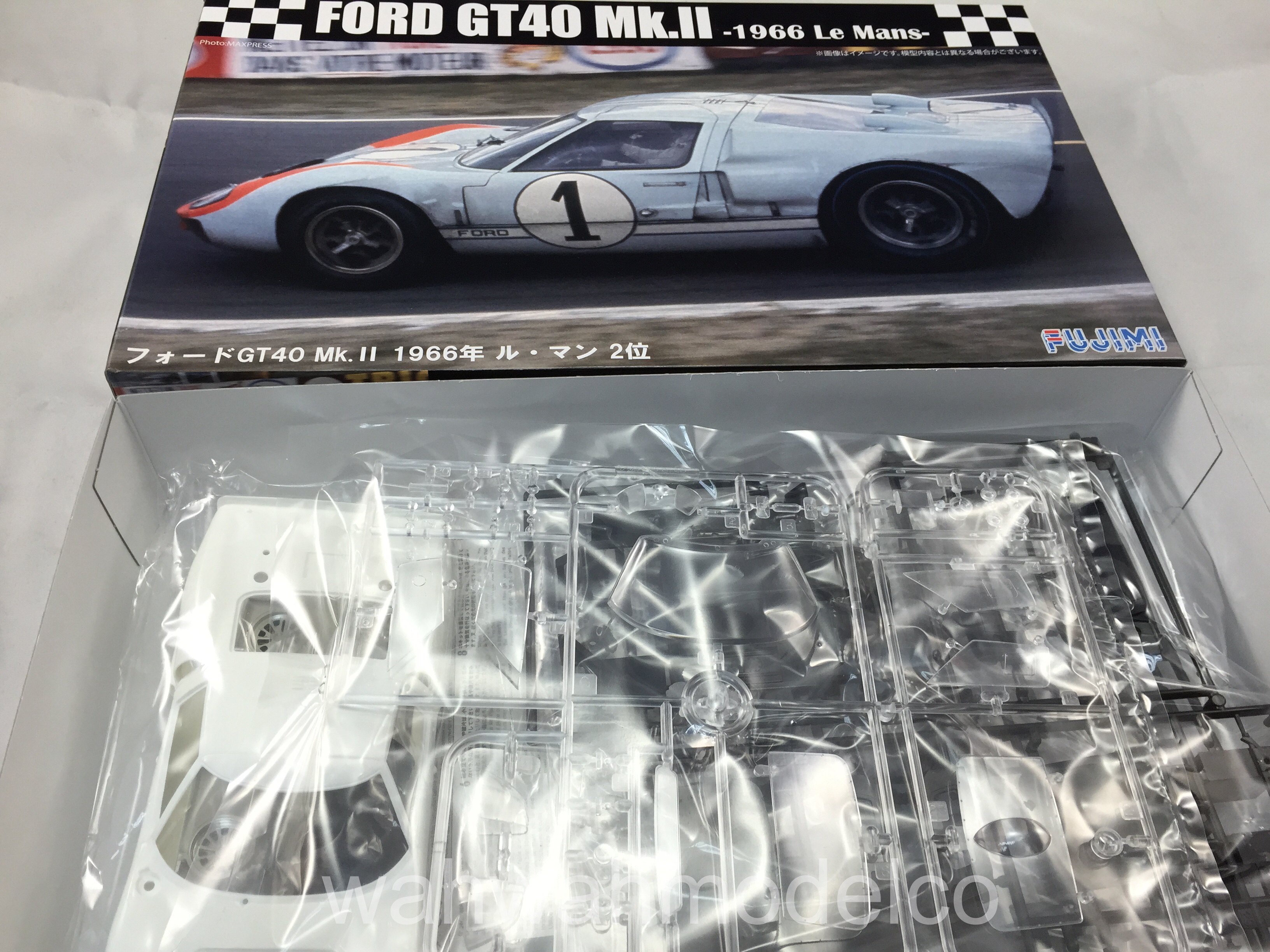 Ford Gt40 1 24 Сборная Модель Купить