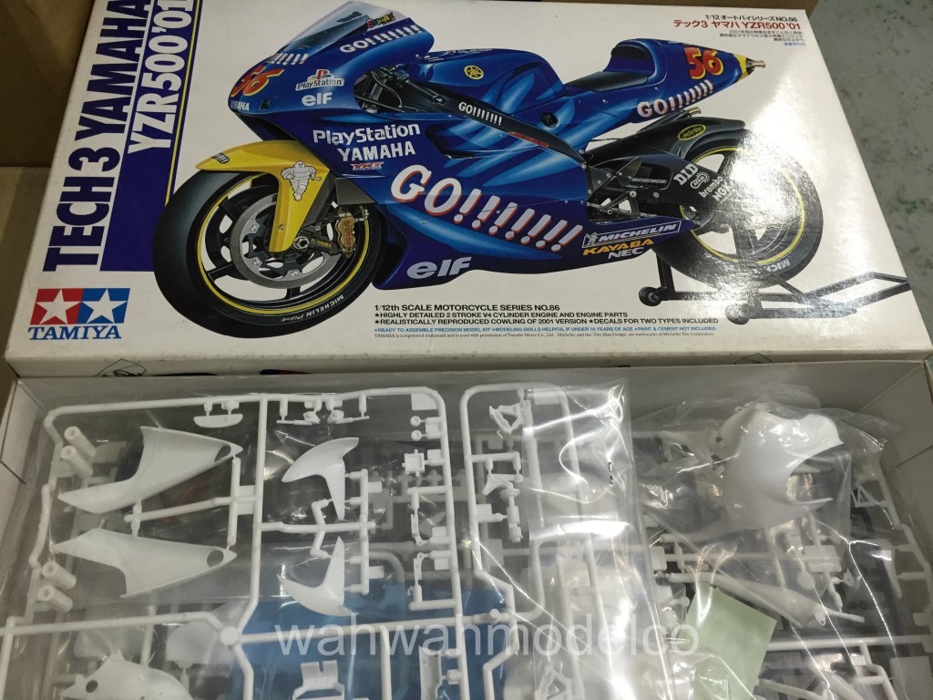 Tamiya 14086 Tech 3 Yamaha YZR500 - WAH WAH MODEL SHOP