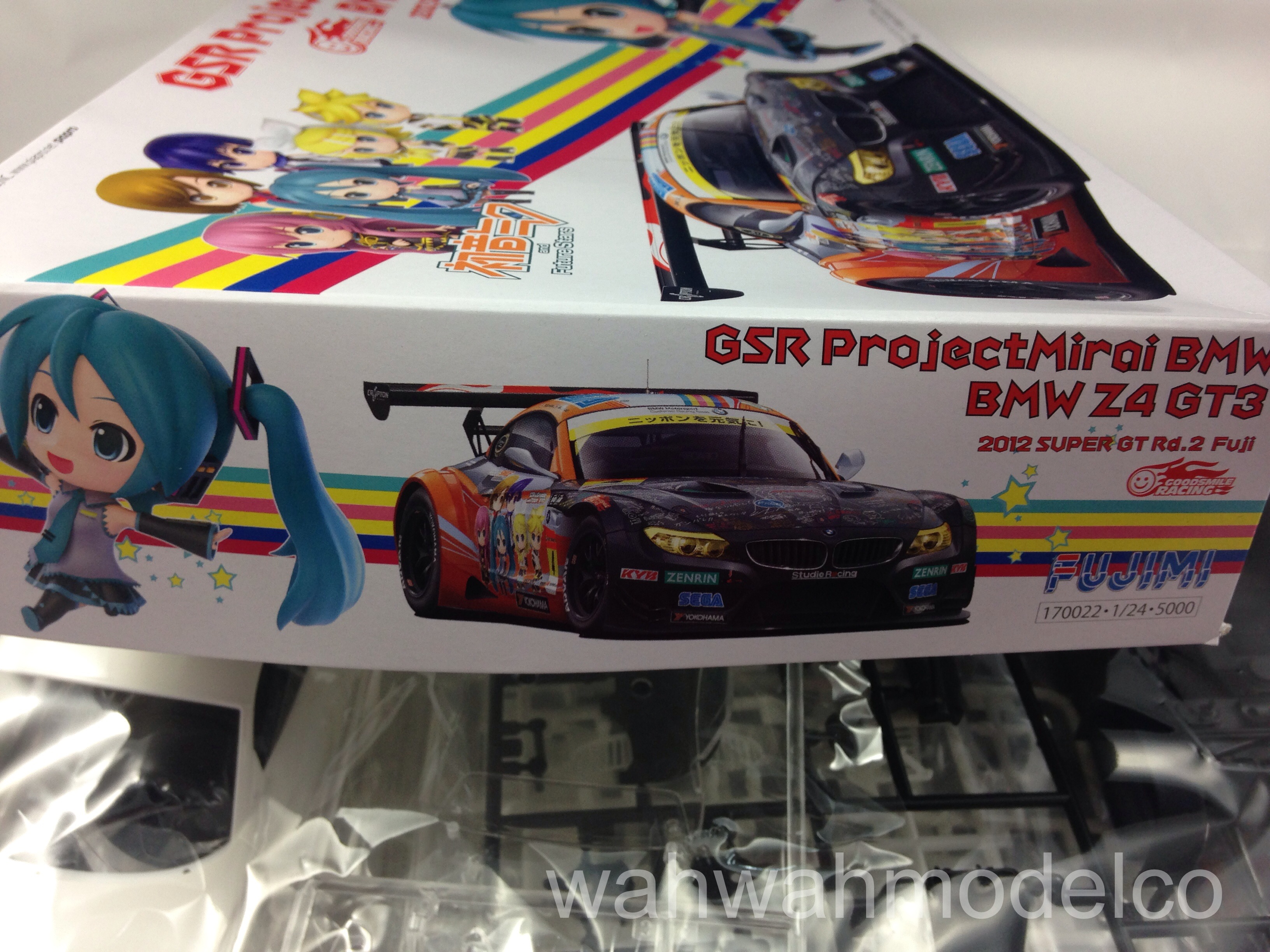 フジミ模型 1/24 GSR ProjectMirai BMW 2012 Rd.2 Fuji BMW Z4 GT3