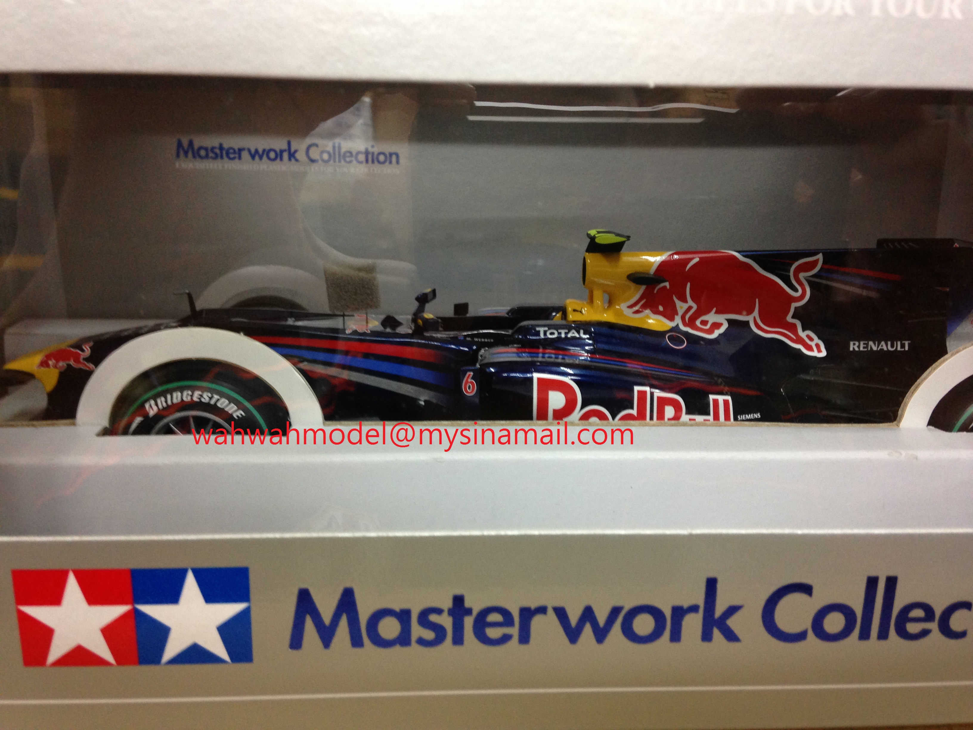 Tamiya 21130 1/20 Red Bull RB6 #6 Finished