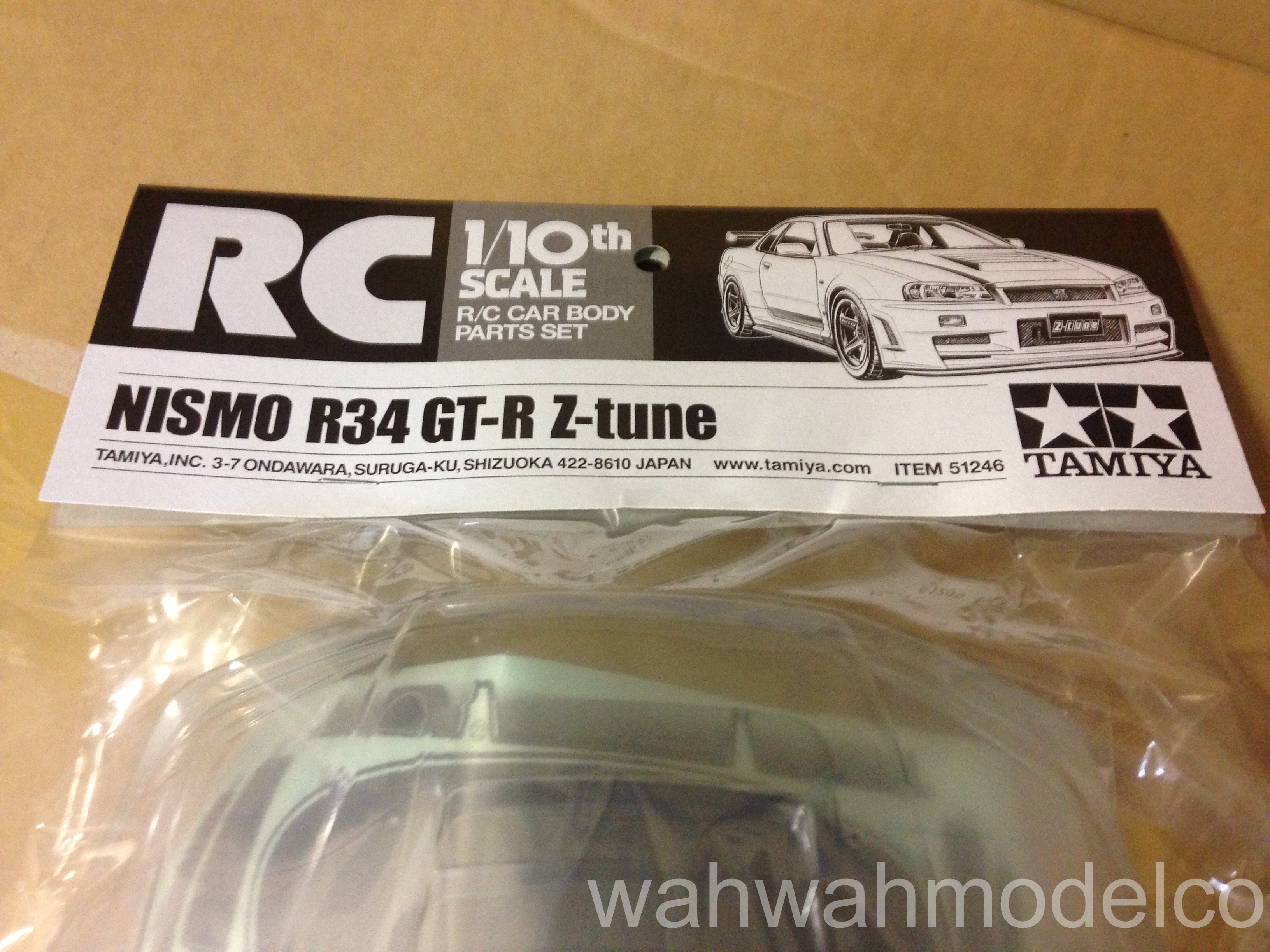 Tamiya 51246 1/10 RC Body Set NISMO R34 GT-R – Z Tune