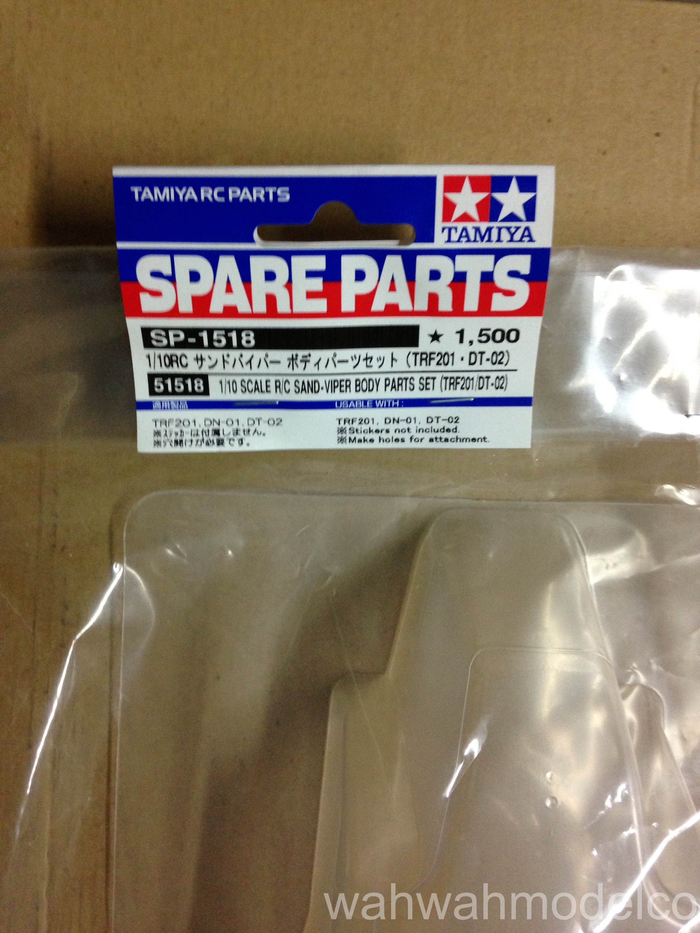 Tamiya 51518 – 1/10 RC Sand-Viper Body Set