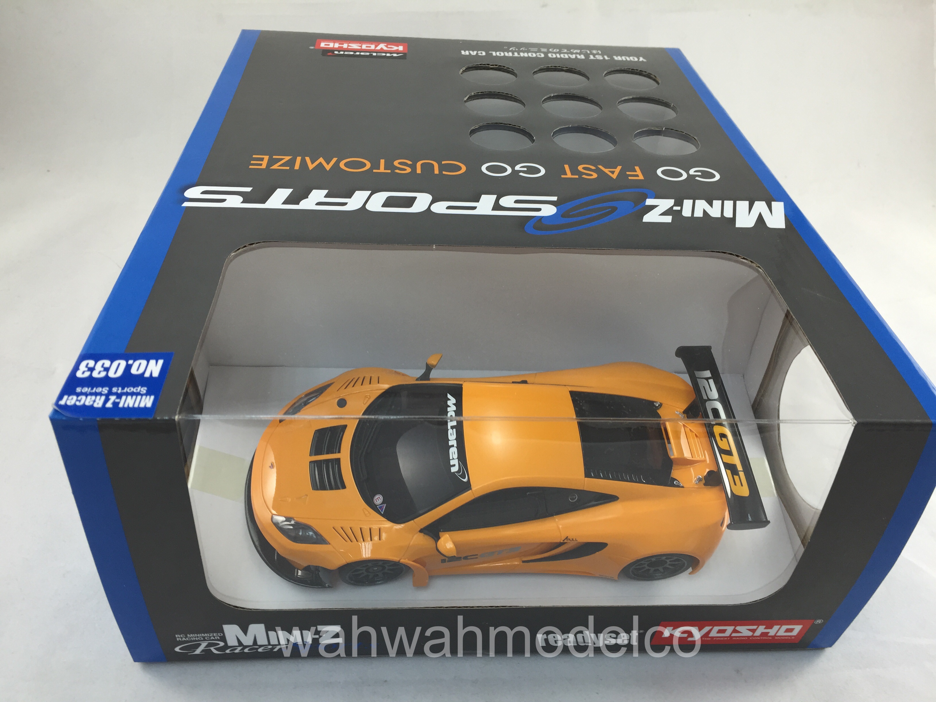 Kyosho 32217OR MR-03 Sports McLaren 12C GT3 2013 Orange