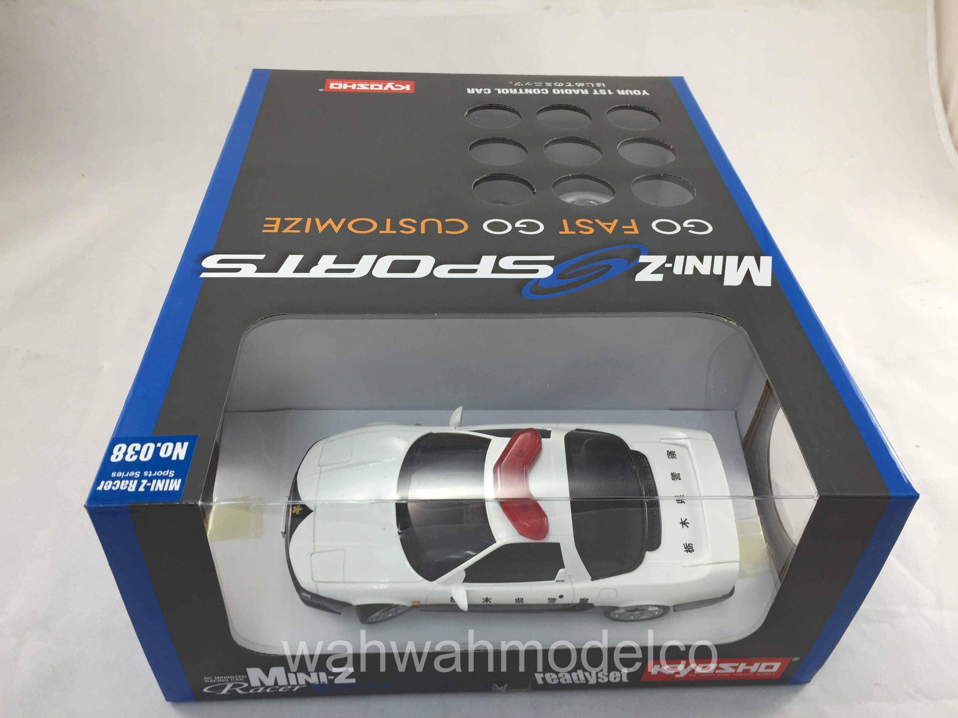 Kyosho 32229PC MR-03 Sports Honda NSX Police Car