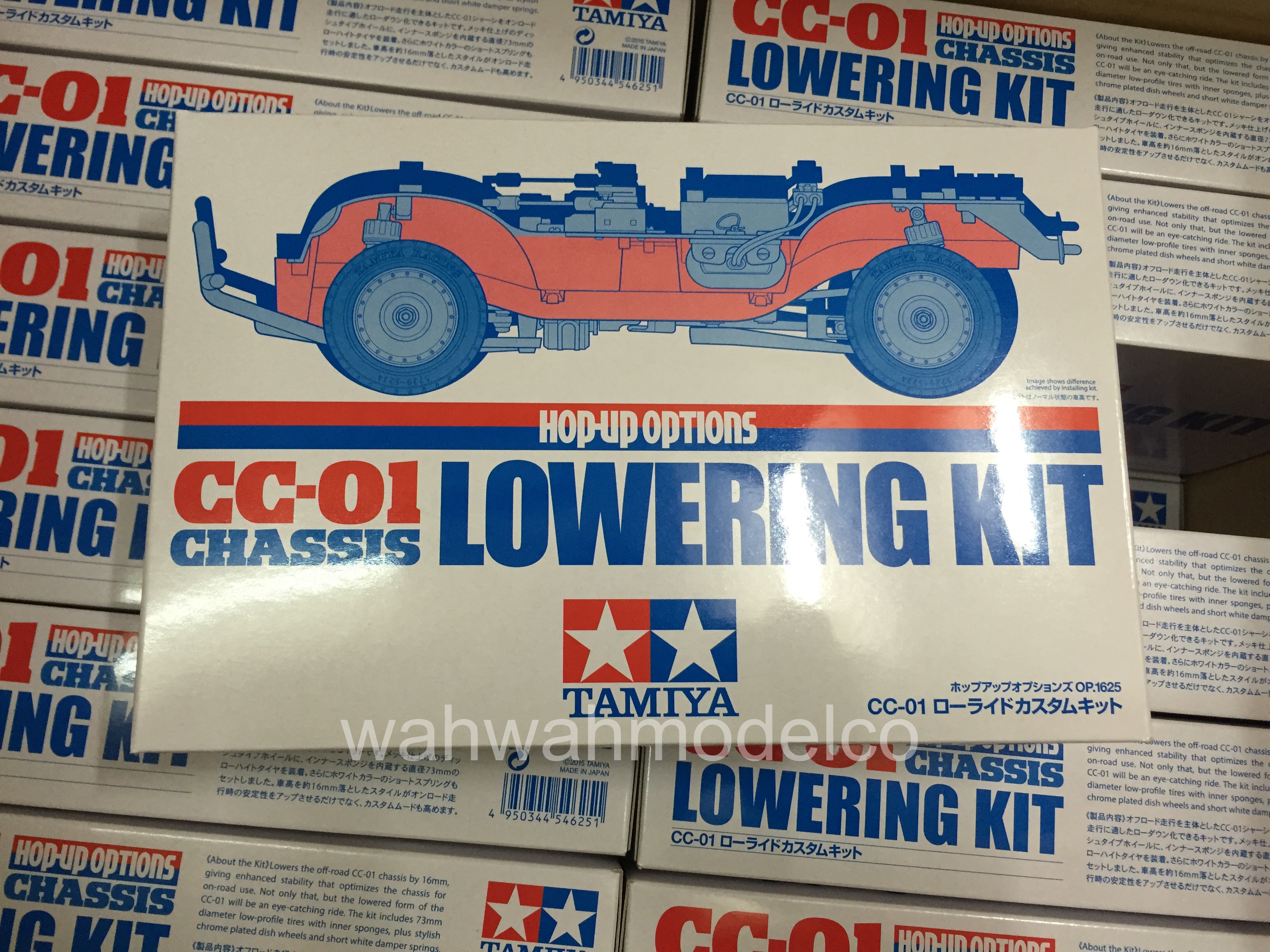 Tamiya 54625 RC CC01 Chassis Lowering Kit