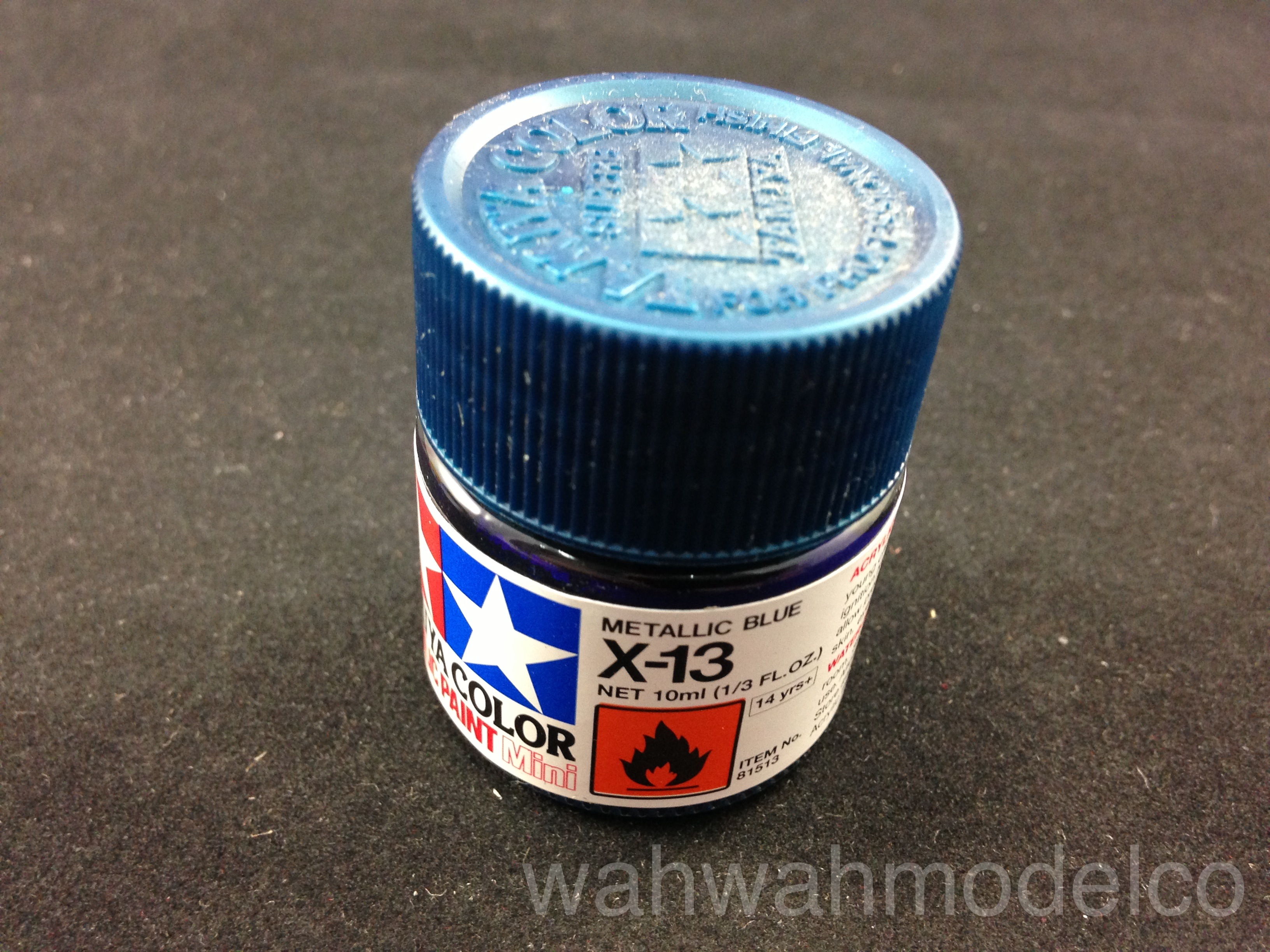 Tamiya Paint - X-13 Tamiya Paint - X-13 Metallic Blue Mini Acrylic