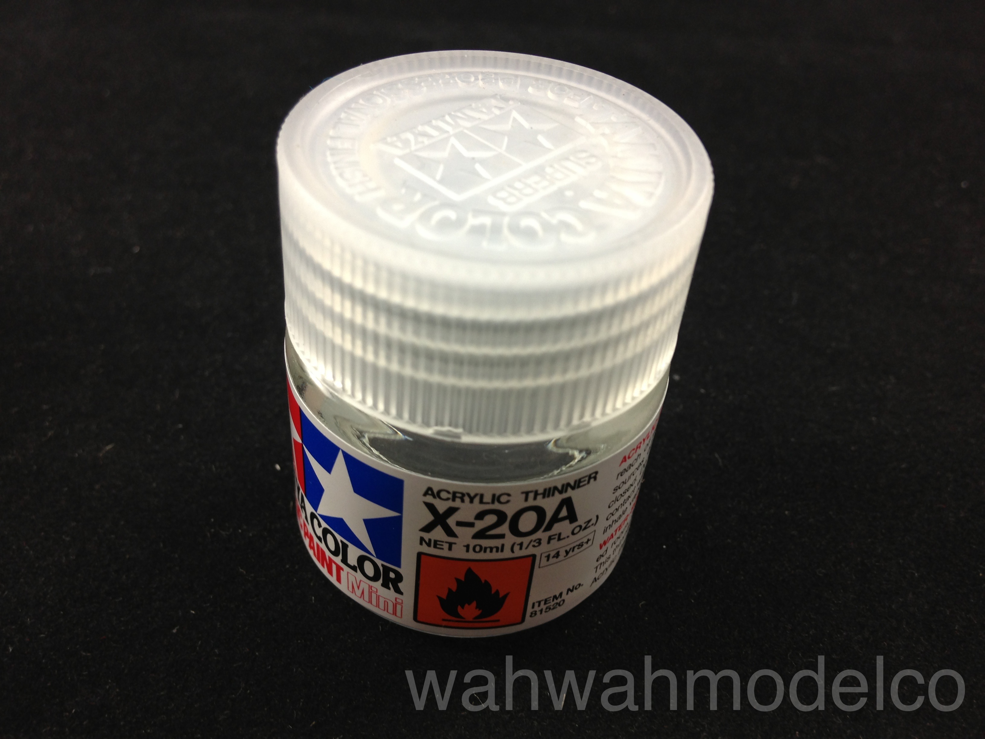 Tamiya Acrylic Mini X-20A Thinner - 10ml