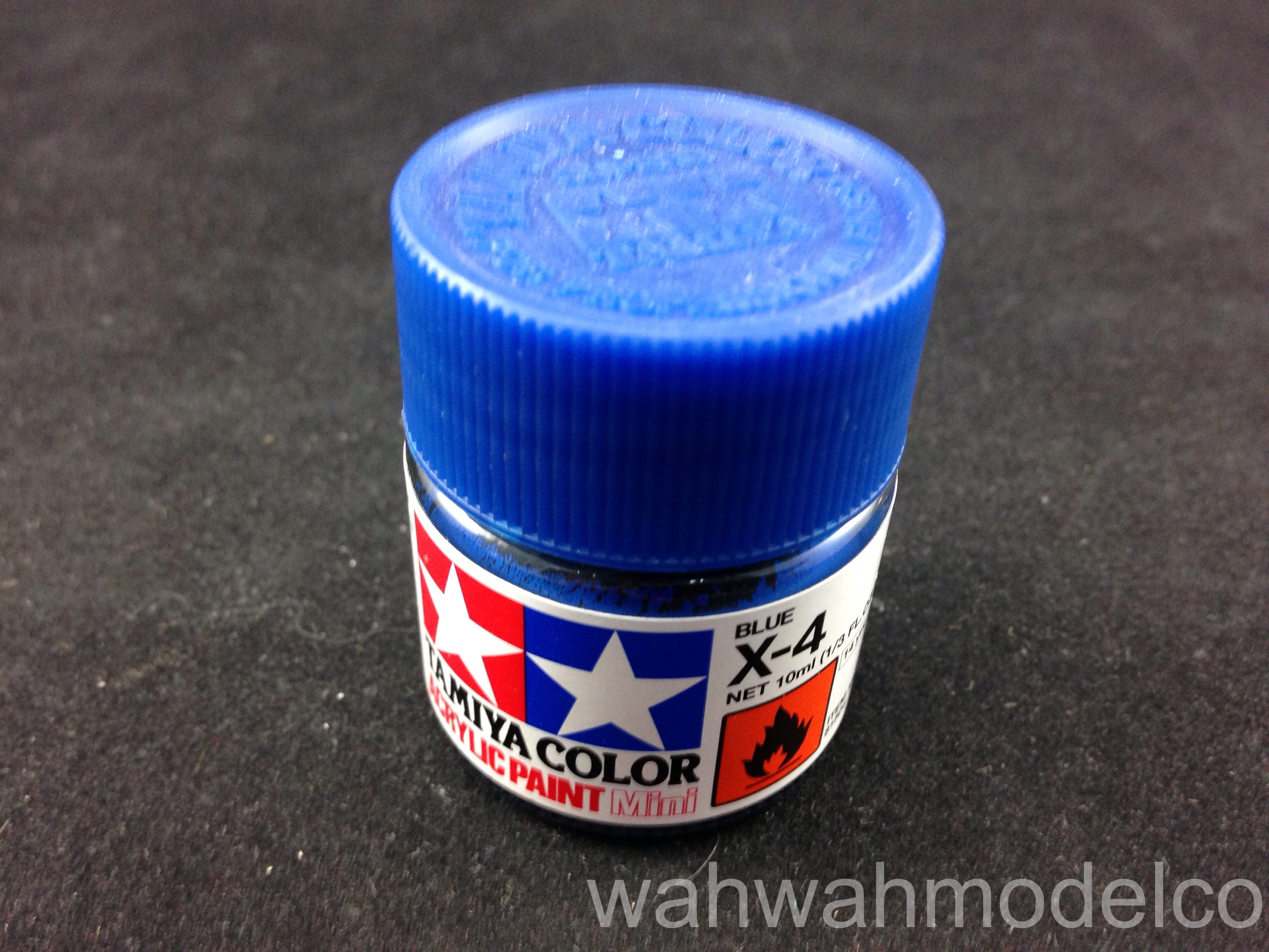 Tamiya 81504 Acrylic Mini X-4 Blue – 10ml Bottle