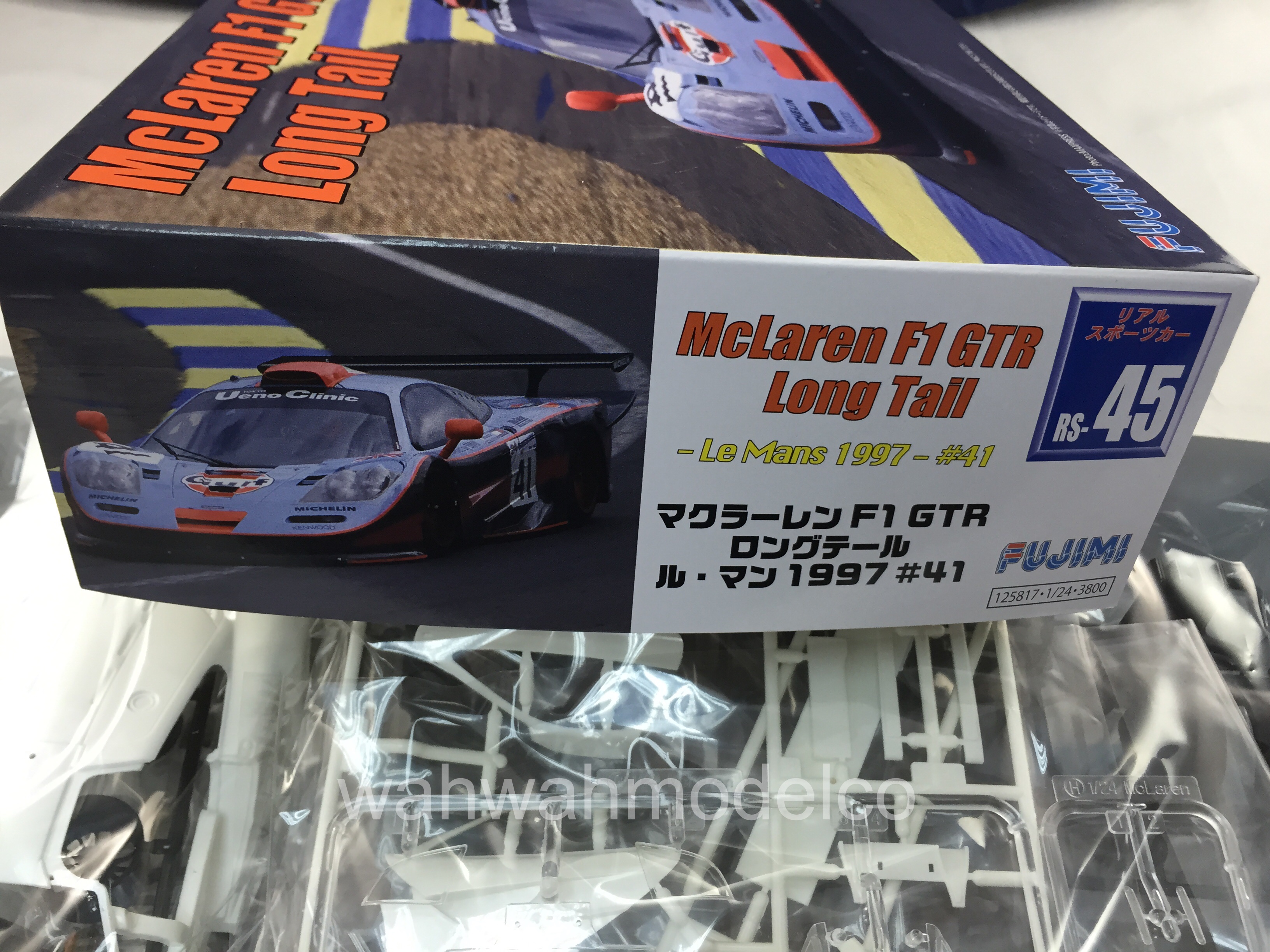 Fujimi 124 Rs 45 Mclaren F1 Gtr Long Tail Le Mans 1997 41