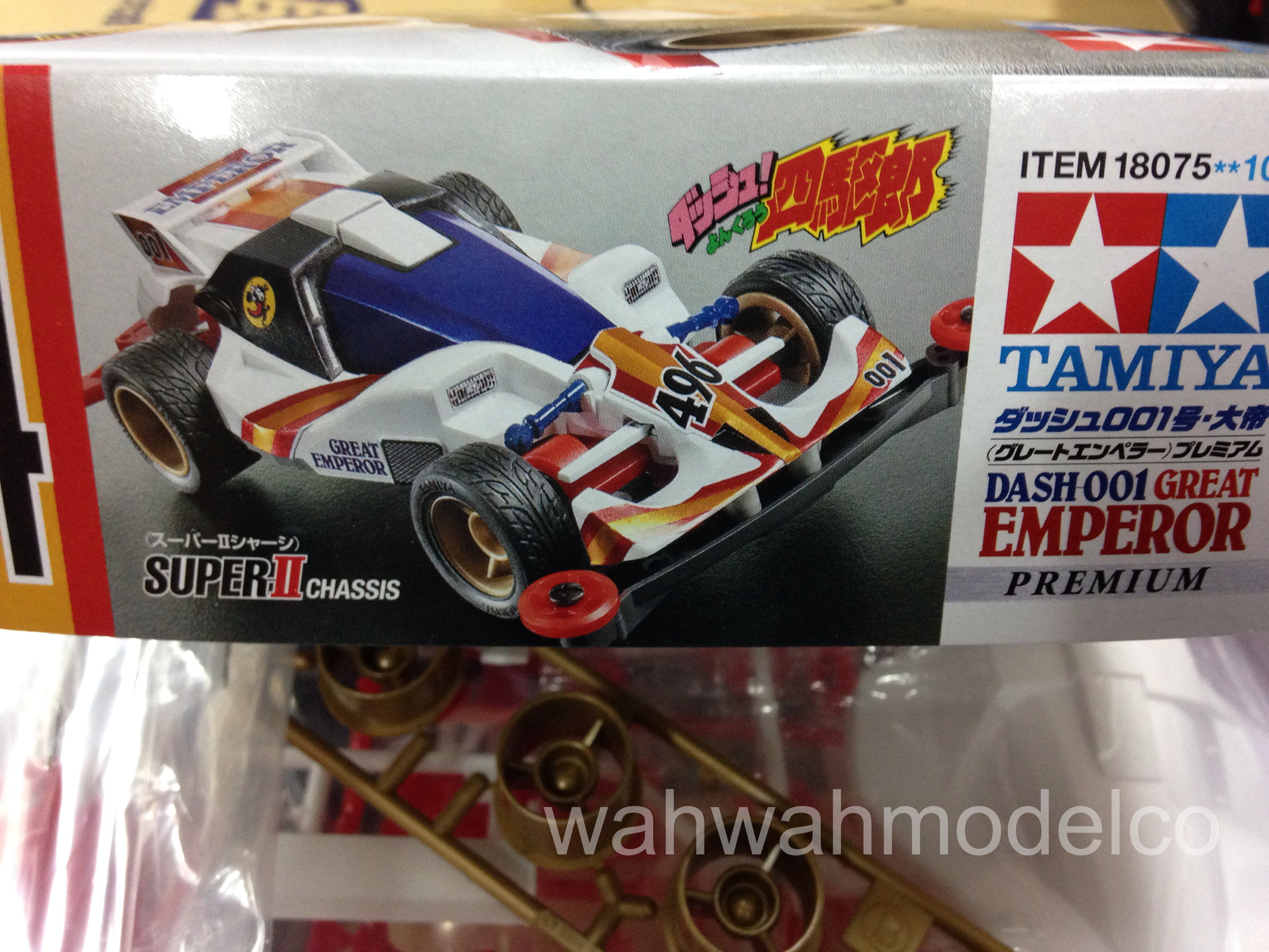 18075 - Tamiya Mini 4wd - Dash-001 Emperor (Super II Chassis