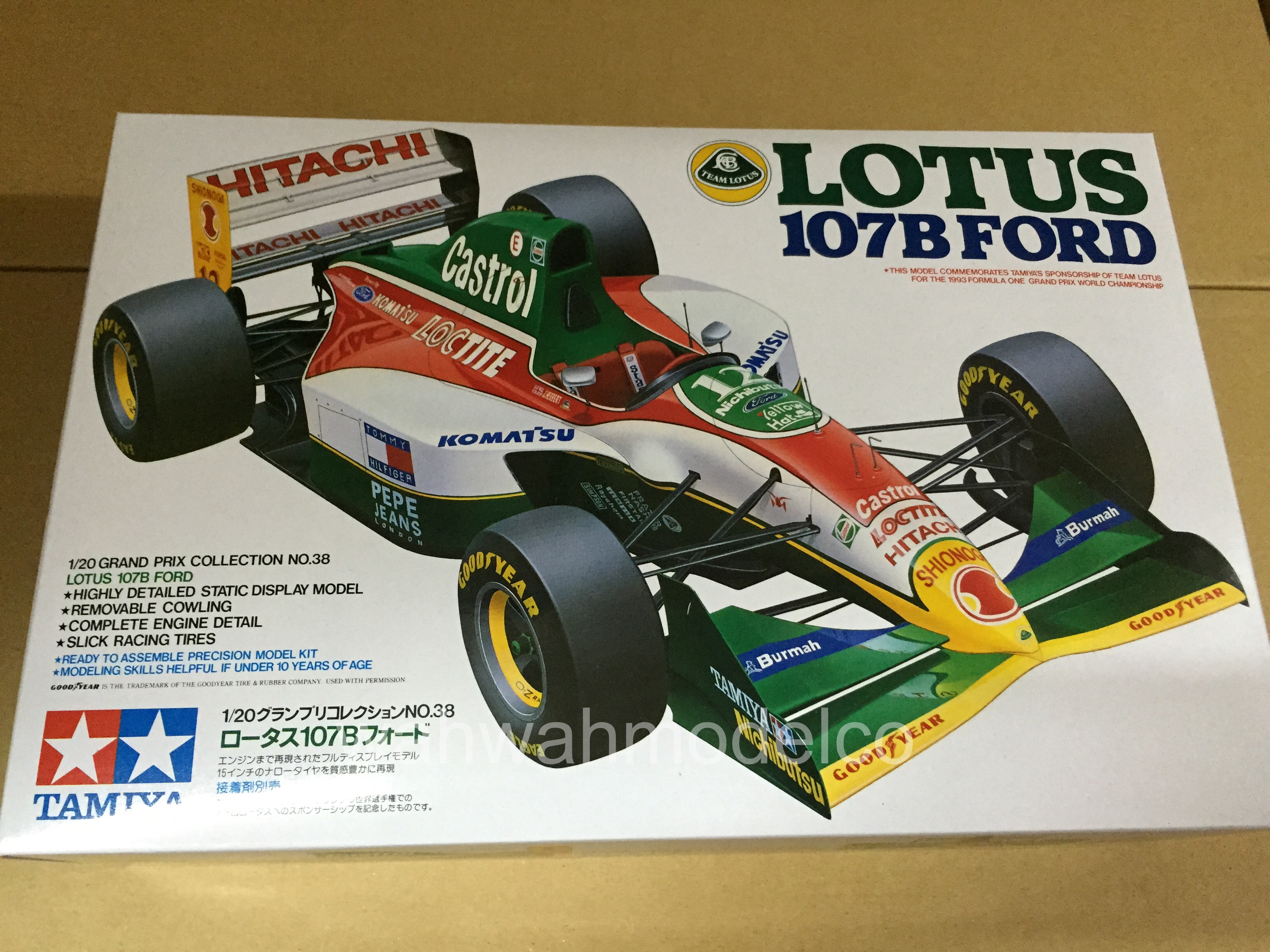 Tamiya 20038 1/20 Lotus 107B Ford