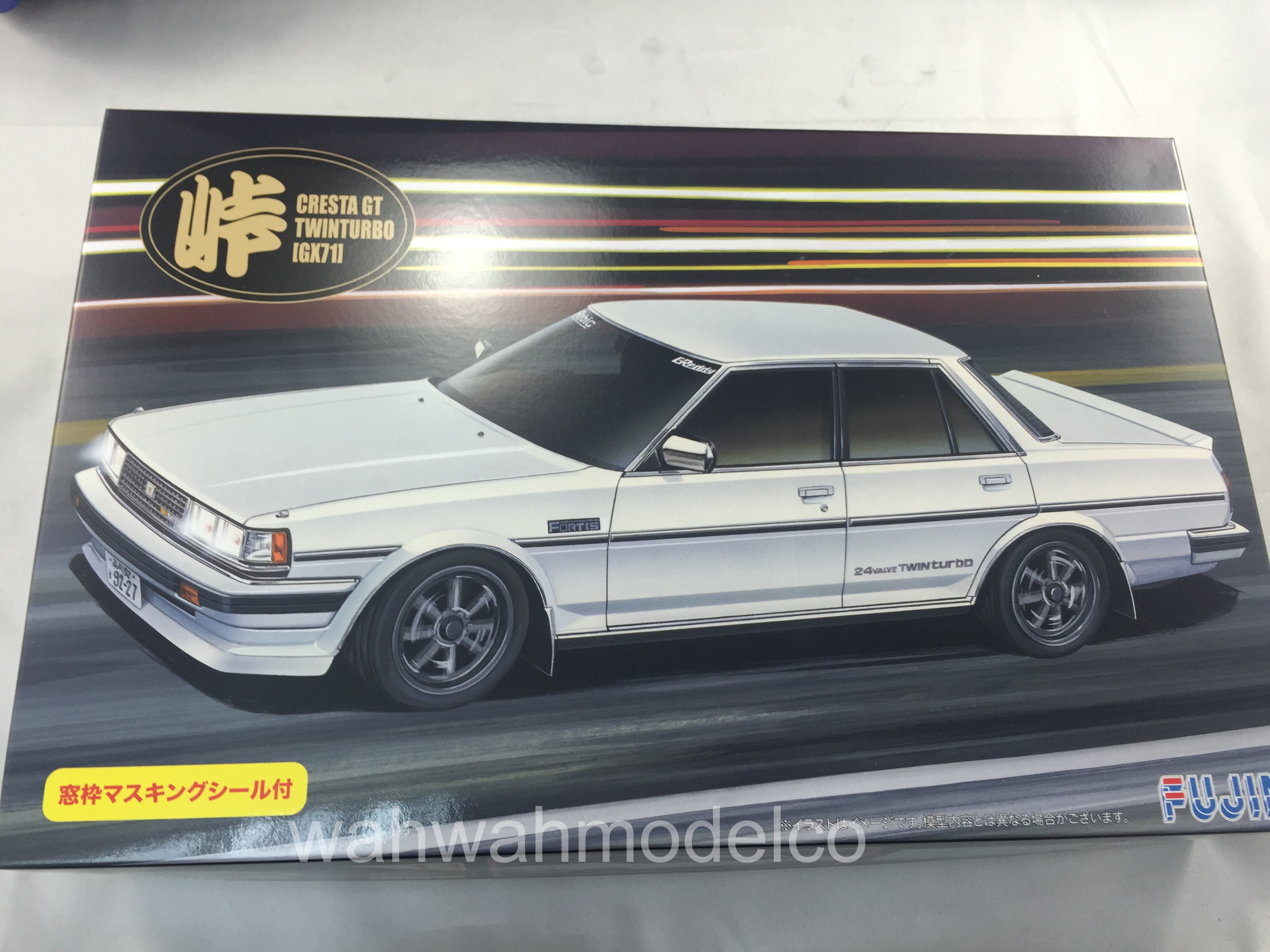 Fujimi 046044 1/24 Tohge #14 Toyota Cresta GT Twin Turbo GX71