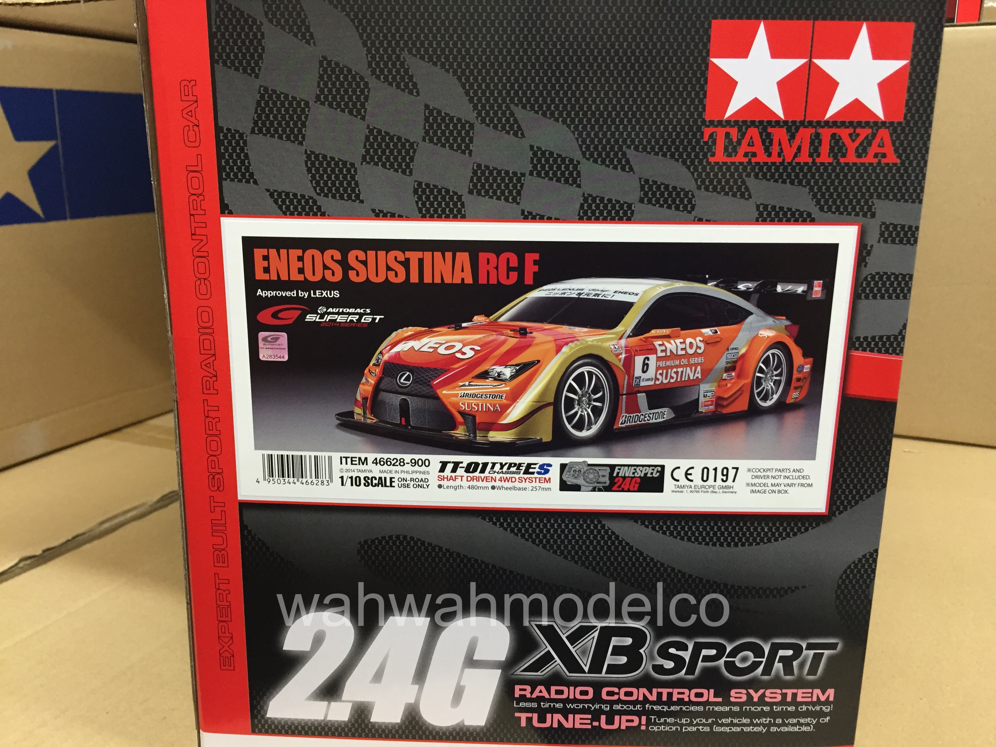 Tamiya 46628 1/10 RC XBS ENEOS SUSTINA RC F RTR Ready to Run set