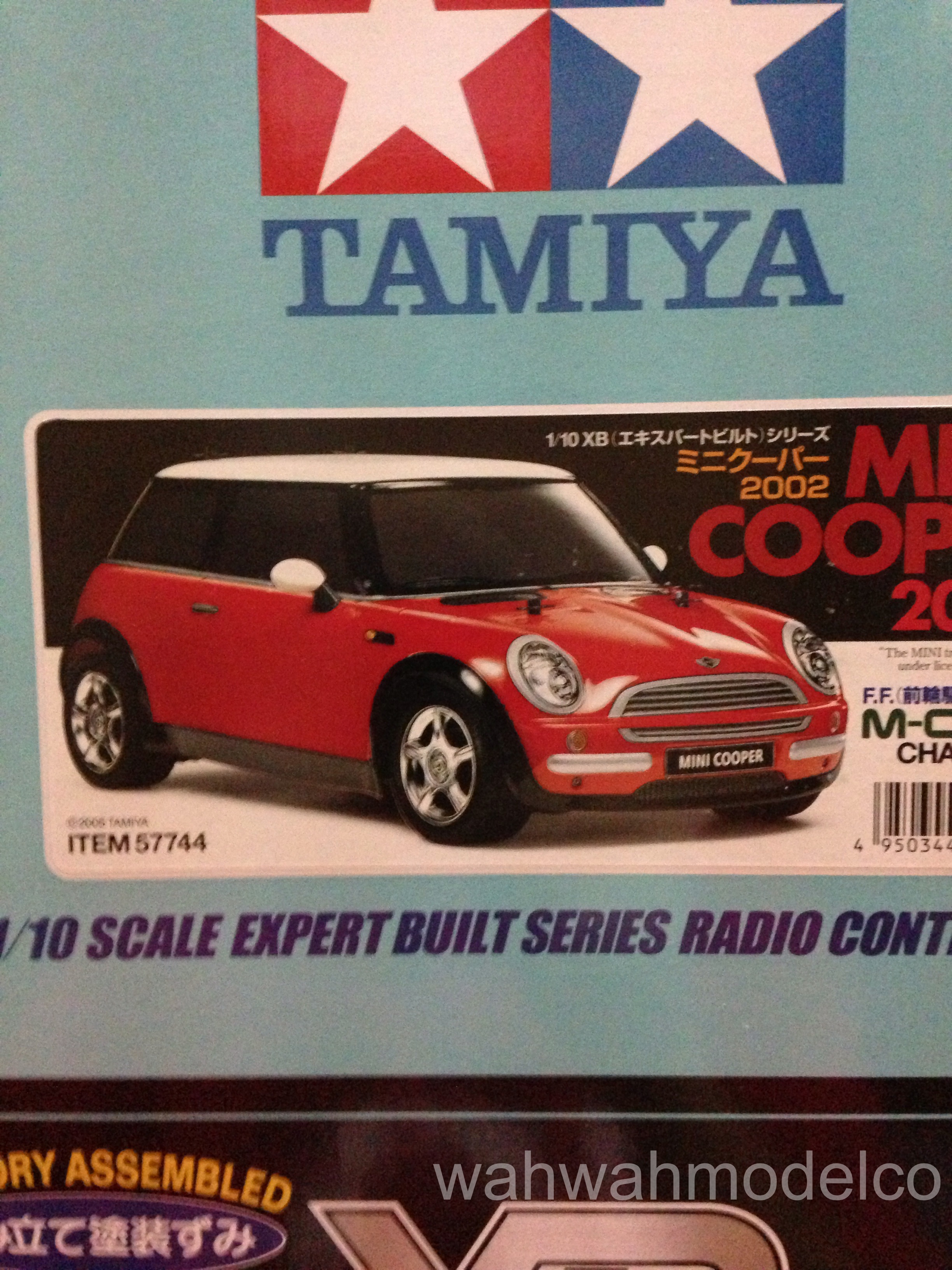 Tamiya 57744 1/10 RTR Mini Cooper 2002 – M03L