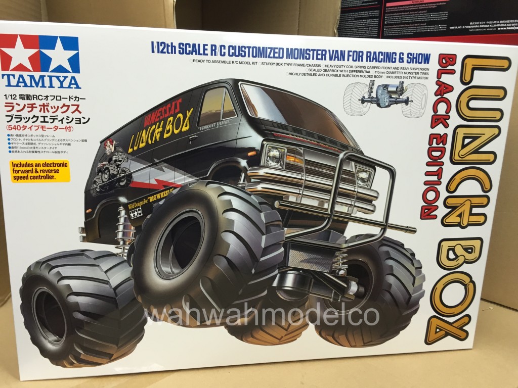 Tamiya 1/12 Lunch Box Black Edition Kit