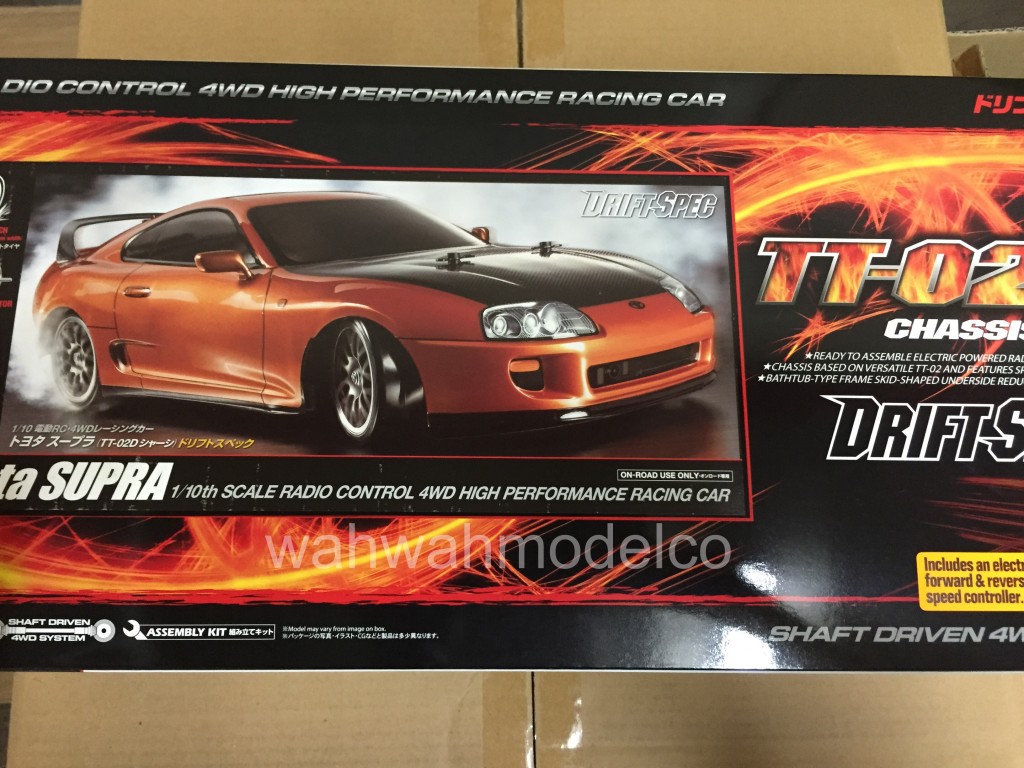 1/10 Toyota Supra TT-02D 4x4 Drift Spec Kit