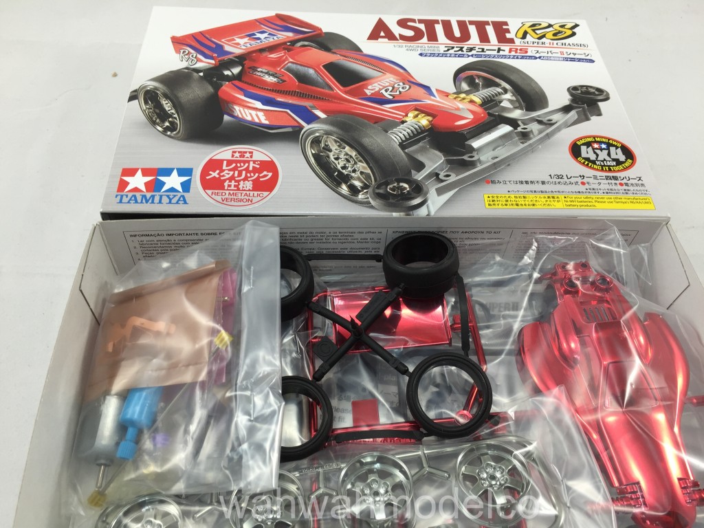 Tamiya 95059 1/32 Mini 4WD JR Astute RS - Super II Chassis Kit