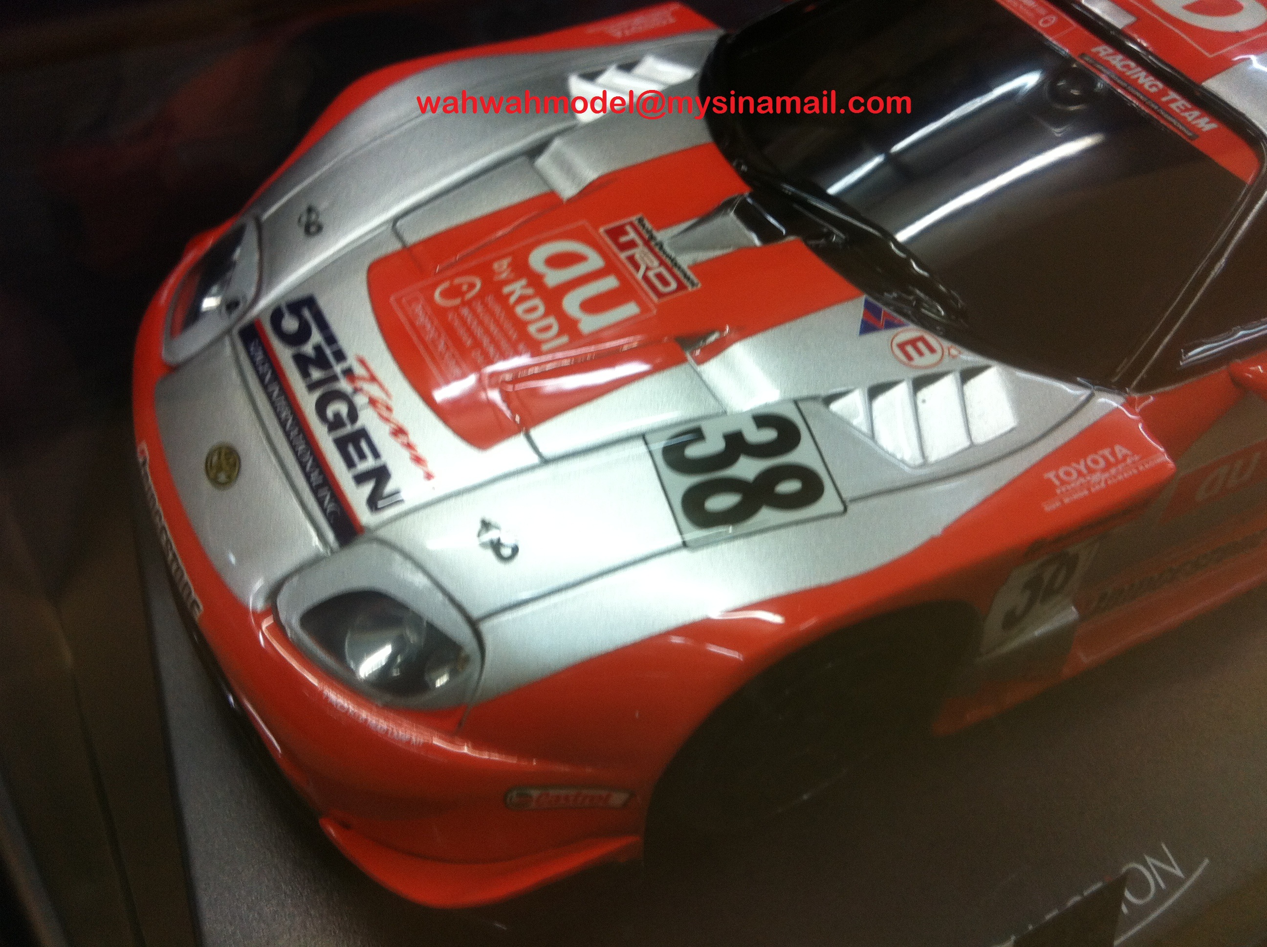 Kyosho MZX303AU MR-03W-RM CERUMO SUPRA JGTC 2003 Body Mini-Z 1/28