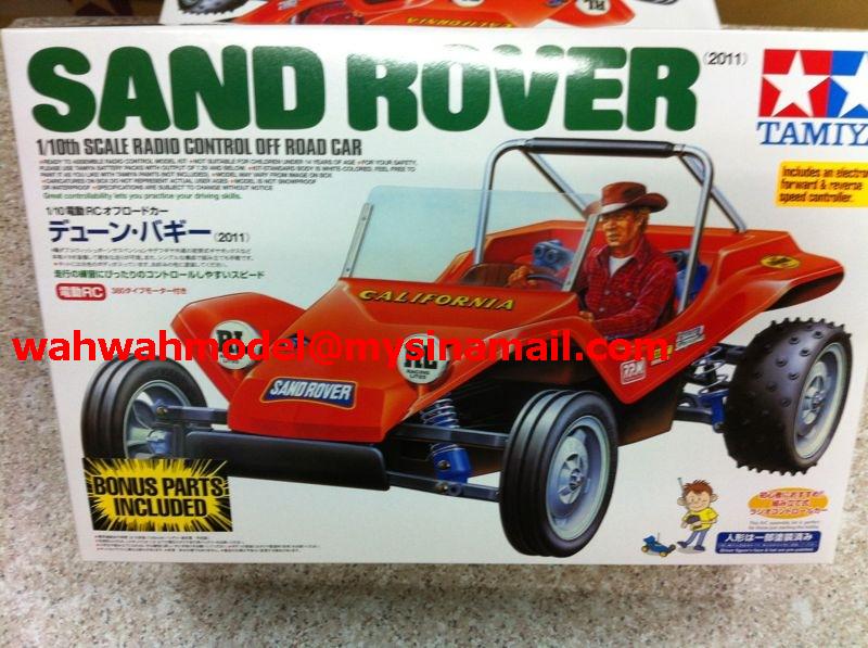 タミヤ☆絶版☆美品☆SAND ROVER デューン・バギー ＋部品付きセット+