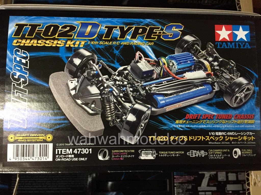 Tamiya 47301 1/10 RC TT02D TypeS