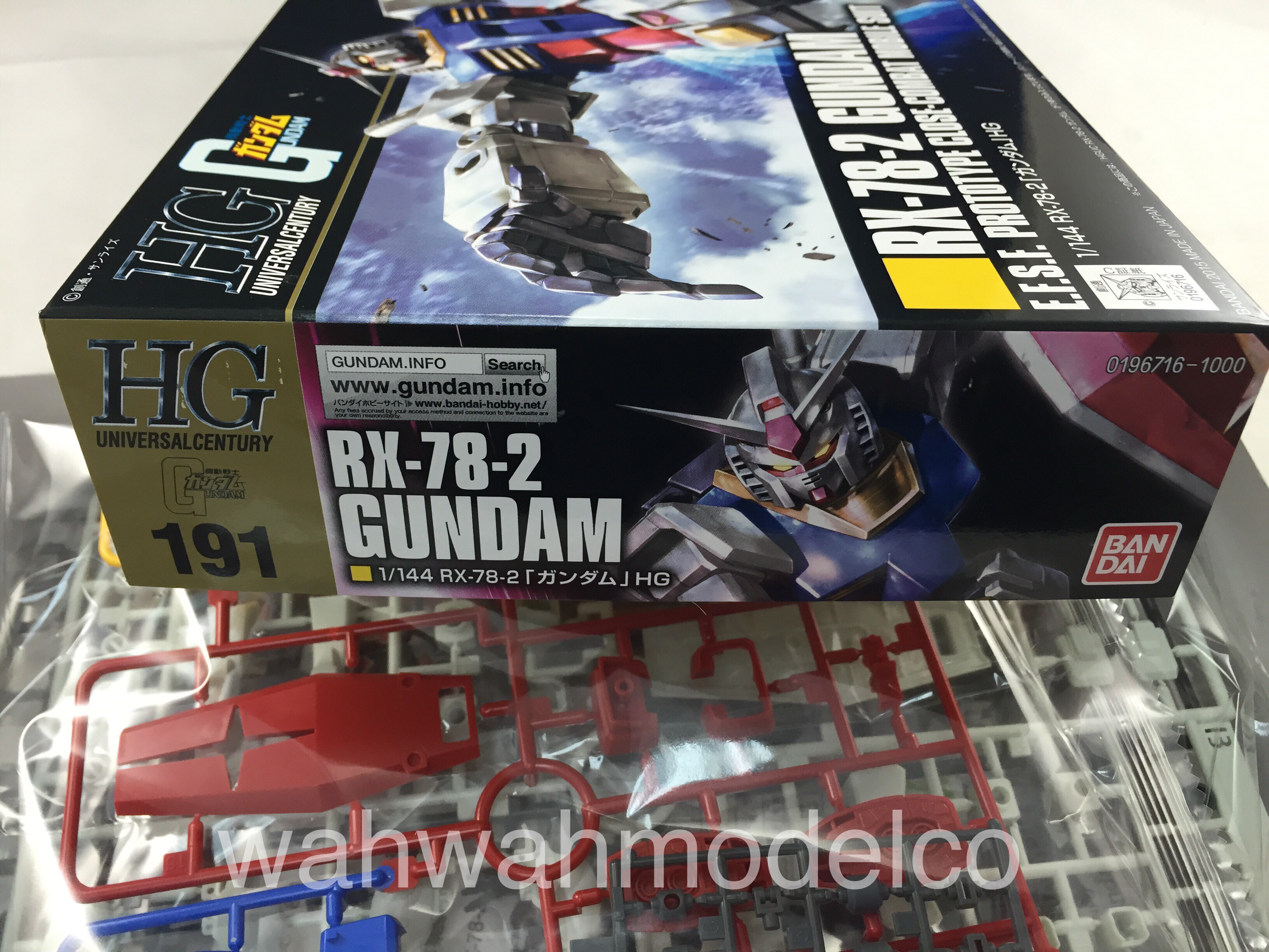 1 144 Scale Bandai Hobby Hguc Rx 78 2 Gundam Revive Model Kit