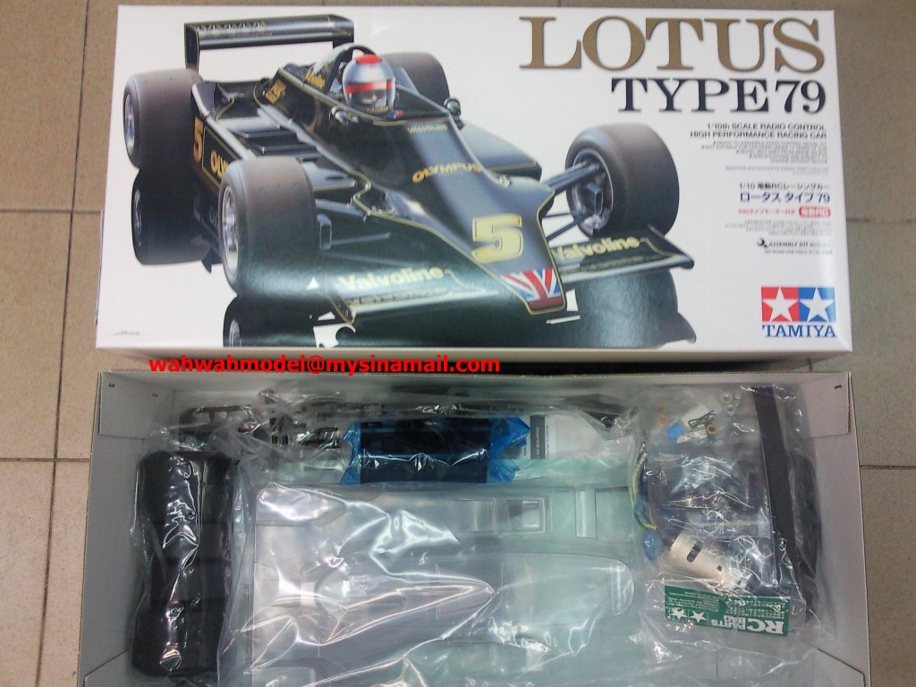 Tamiya 84122 1/10 Lotus Type 79 - F104W - WAH WAH MODEL SHOP