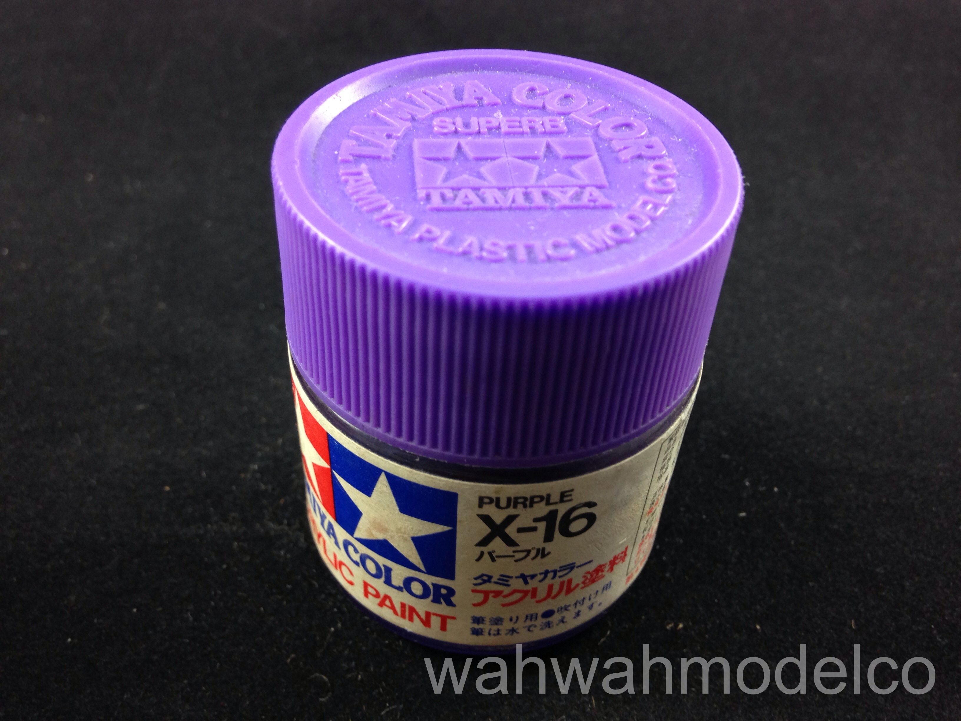 Tamiya - Acrylic Mini X-16 Purple Paint