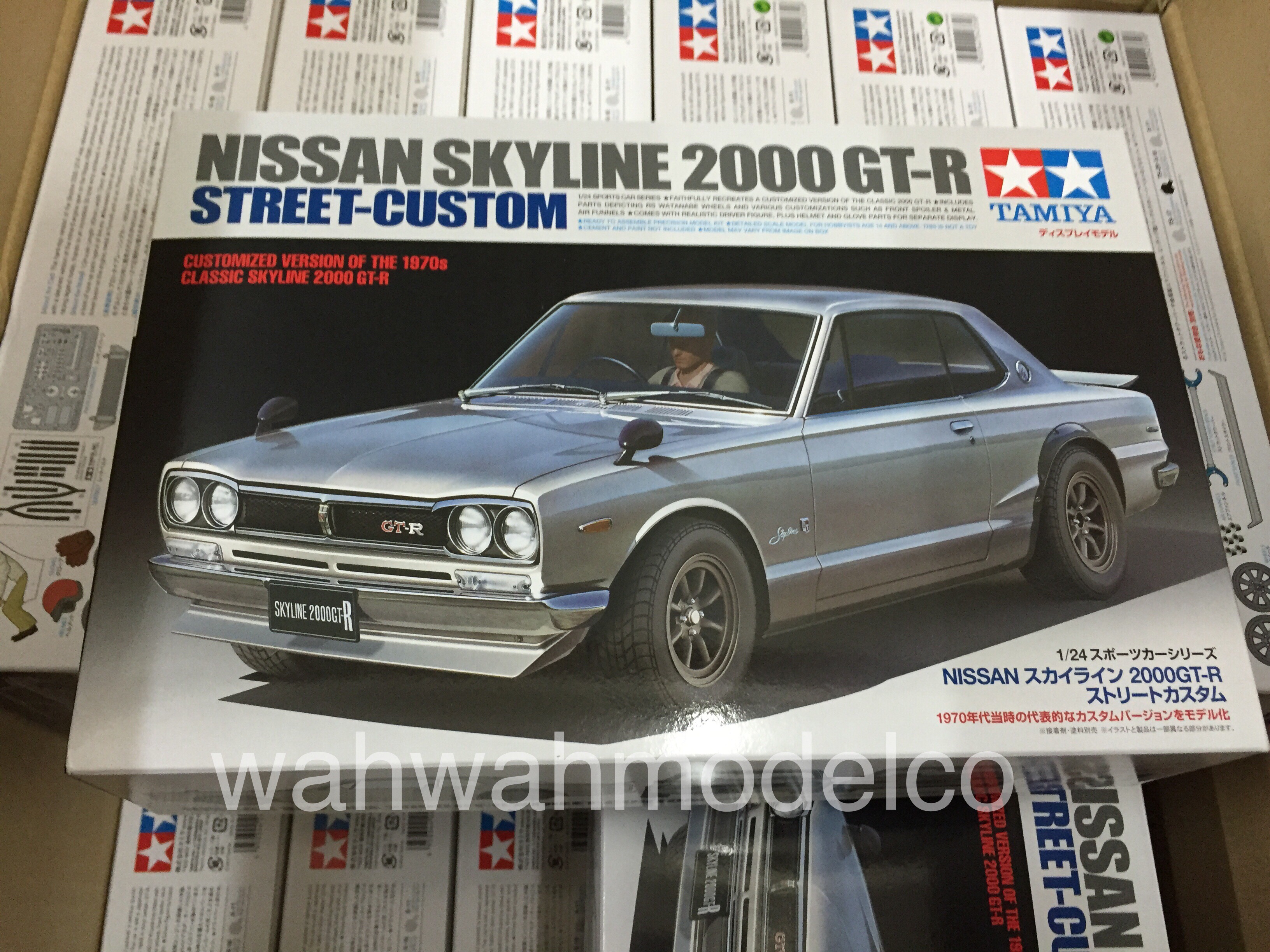 Tamiya 24335 1 24 Nissan Skyline 2000 Gt R Street Custom Wah