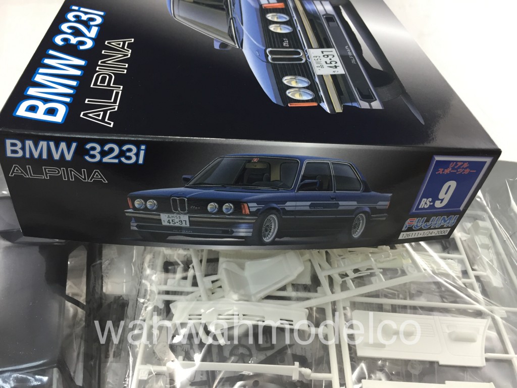 Fujimi 126111 1/24 RS-9 BMW 325i Alpina C1-2.3 - WAH WAH MODEL SHOP