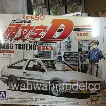 Aoshima 1/32 Initial (Initial) D Series No.01 AE86TRUENO Fujiwara Takumi  (Japan Import / The Package and The Manual are Written in Japanese) by :  : Cuisine et Maison