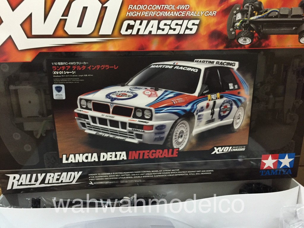 Tamiya 58569 1/10 RC Lancia Delta Integrale - XV-01 - WAH WAH