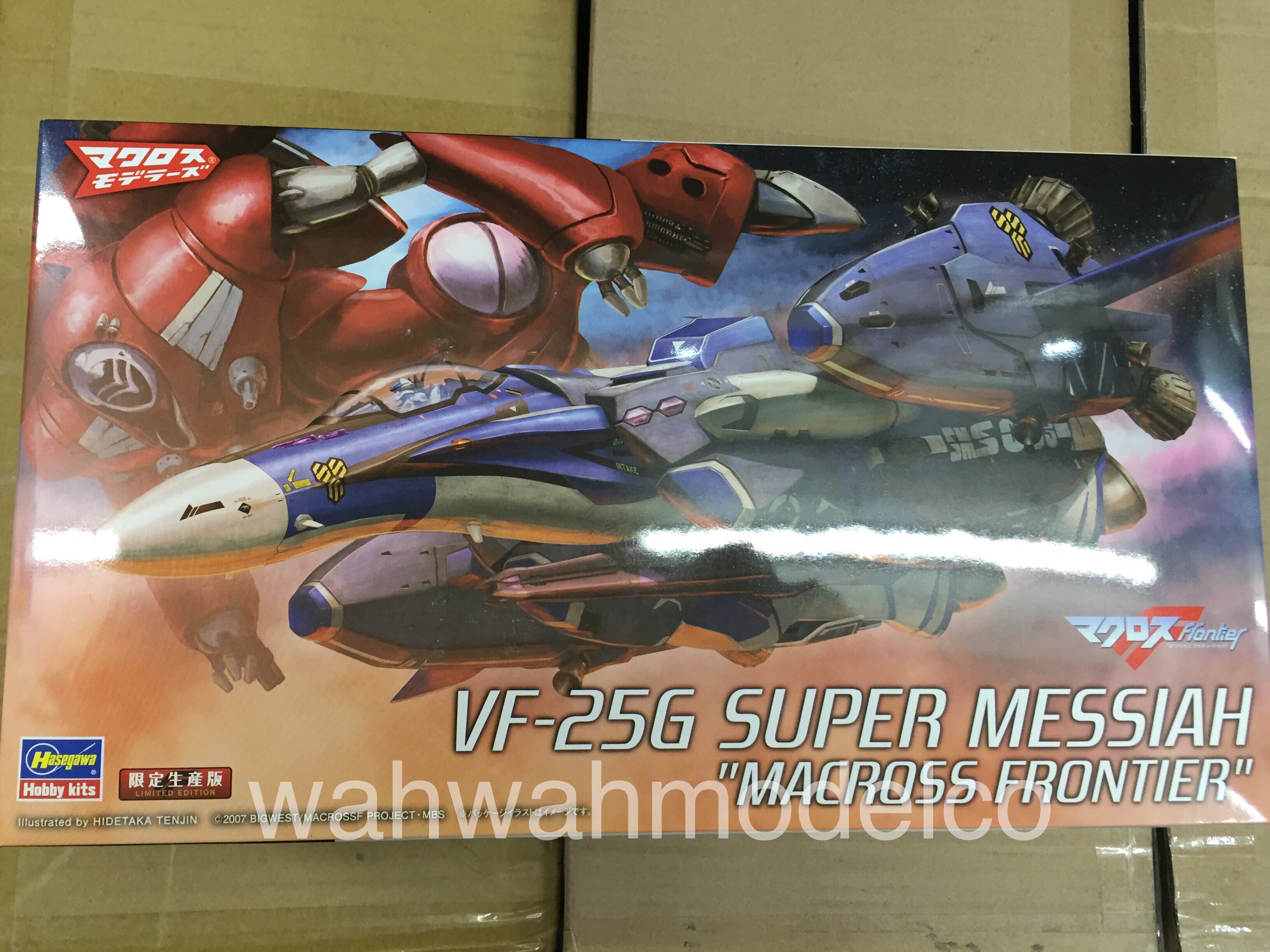 Hasegawa Macross Frontier 1 72 Vf 25g Super Messiah Plastic Model