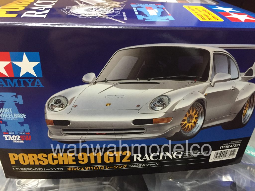 Tamiya 47321 1/10 Prosche 911 GT2 Racing (TA02SW)