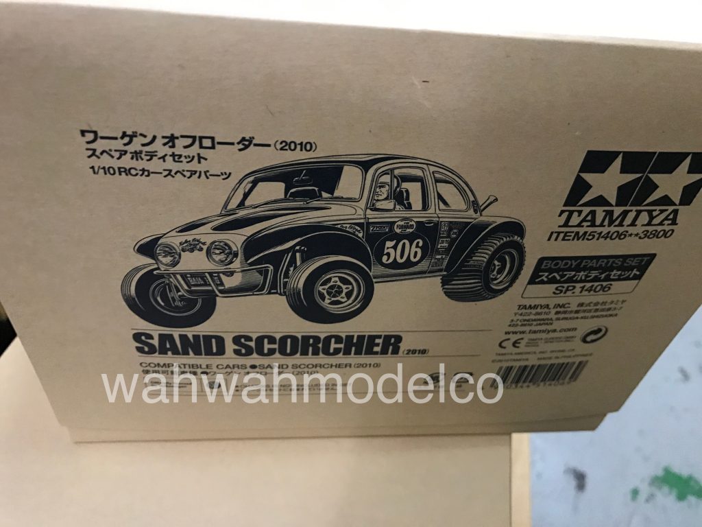 Tamiya 51406 1/10 RC Body Set Sand Scorcher 2010 58452 58441