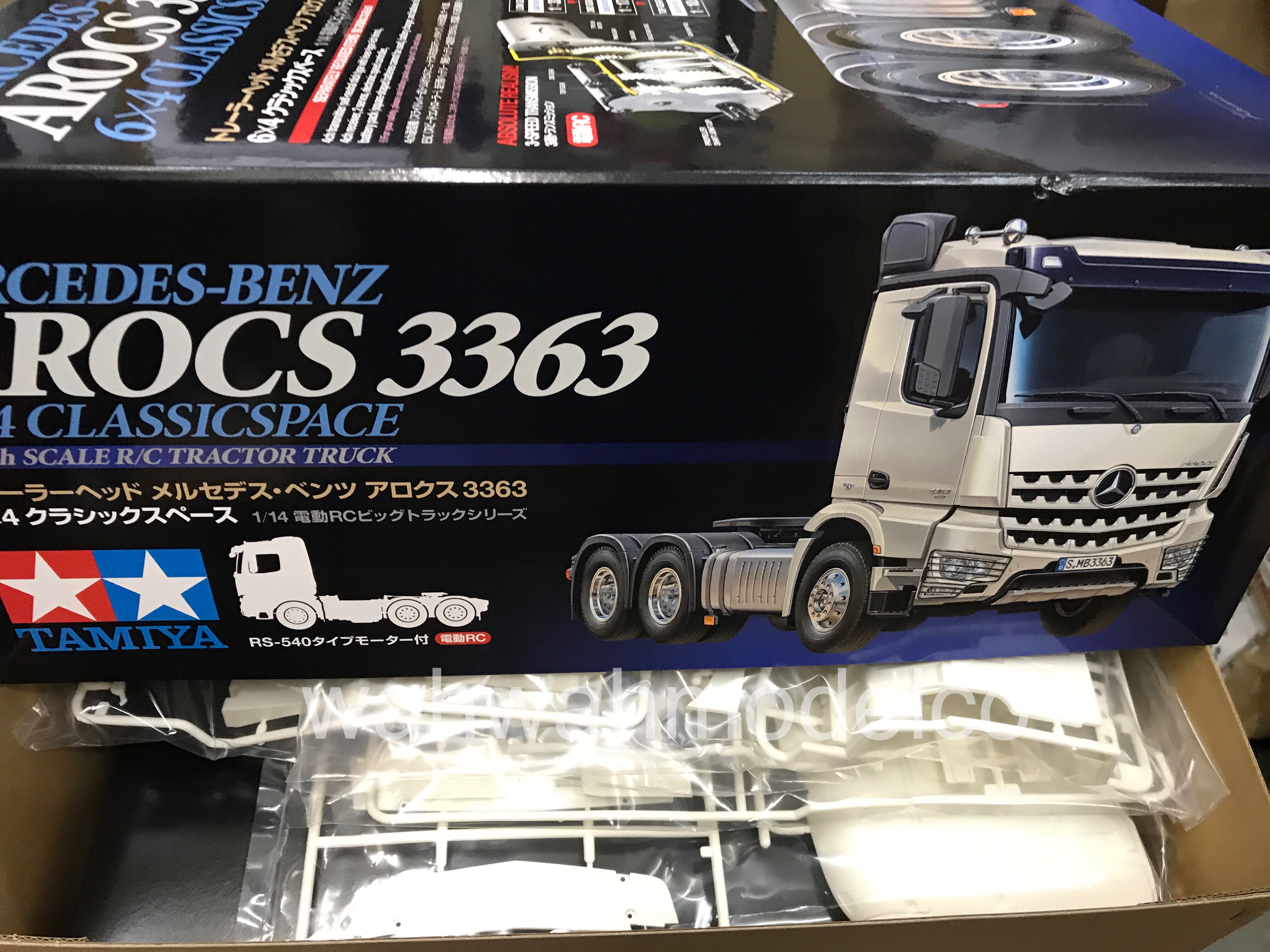 Tamiya 56348 RC Mercedes-Benz Actros - 3363 6x4 GigaSpace 1/14