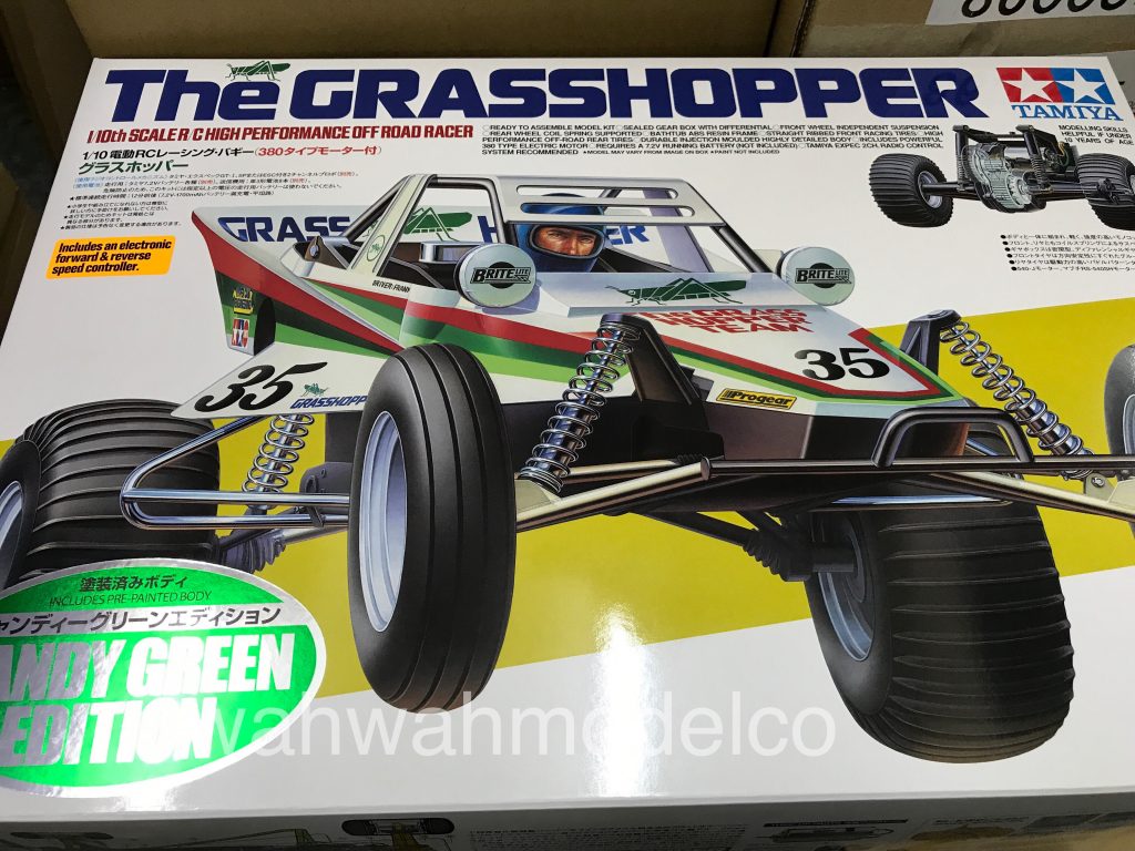 Tamiya 47348 1/10 RC 2WD Off Road Buggy The Grasshopper Candy Green ...