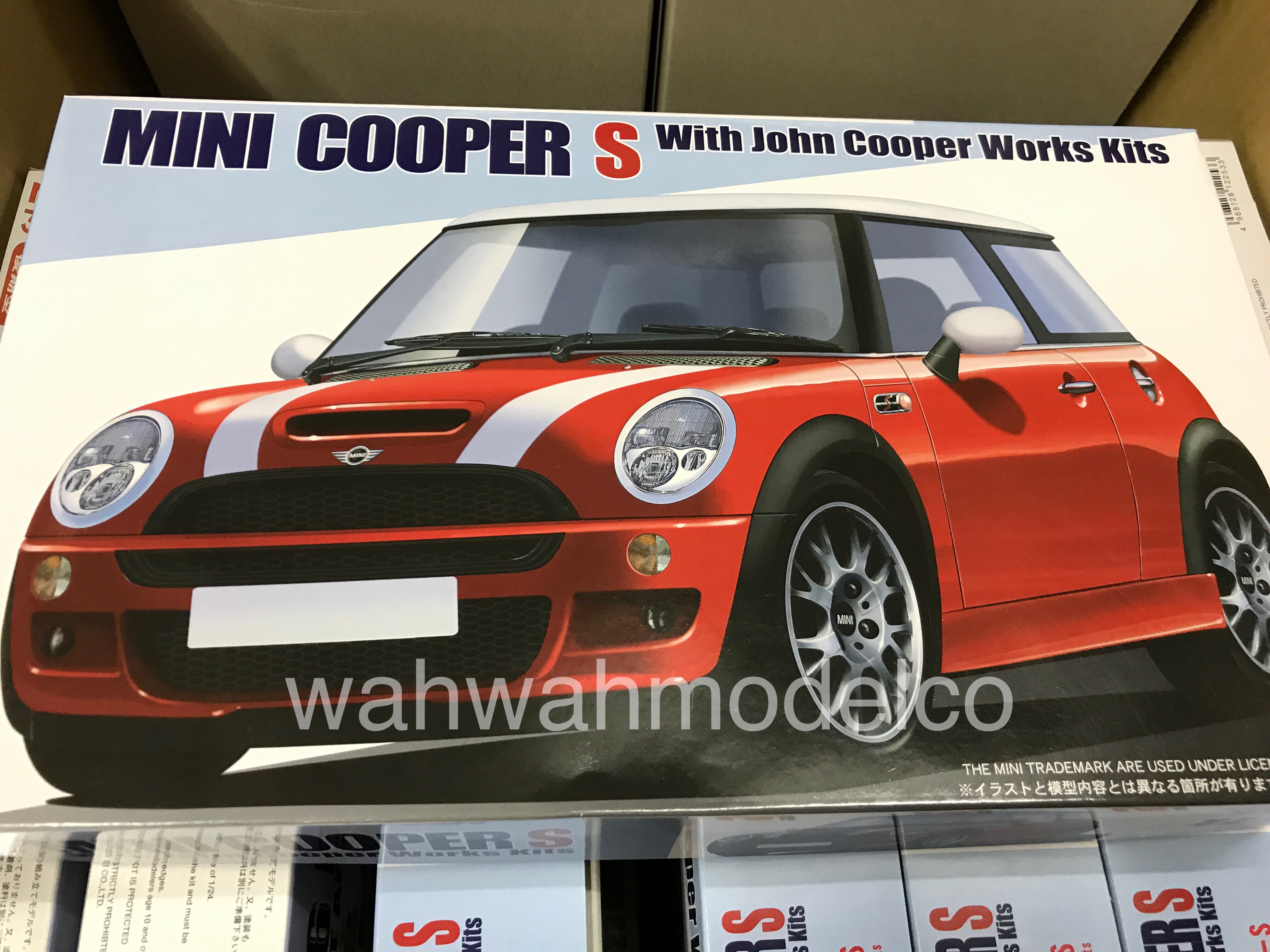 Fujimi Rs 43 Mini Cooper S Jcw 1 24 Scale Kit