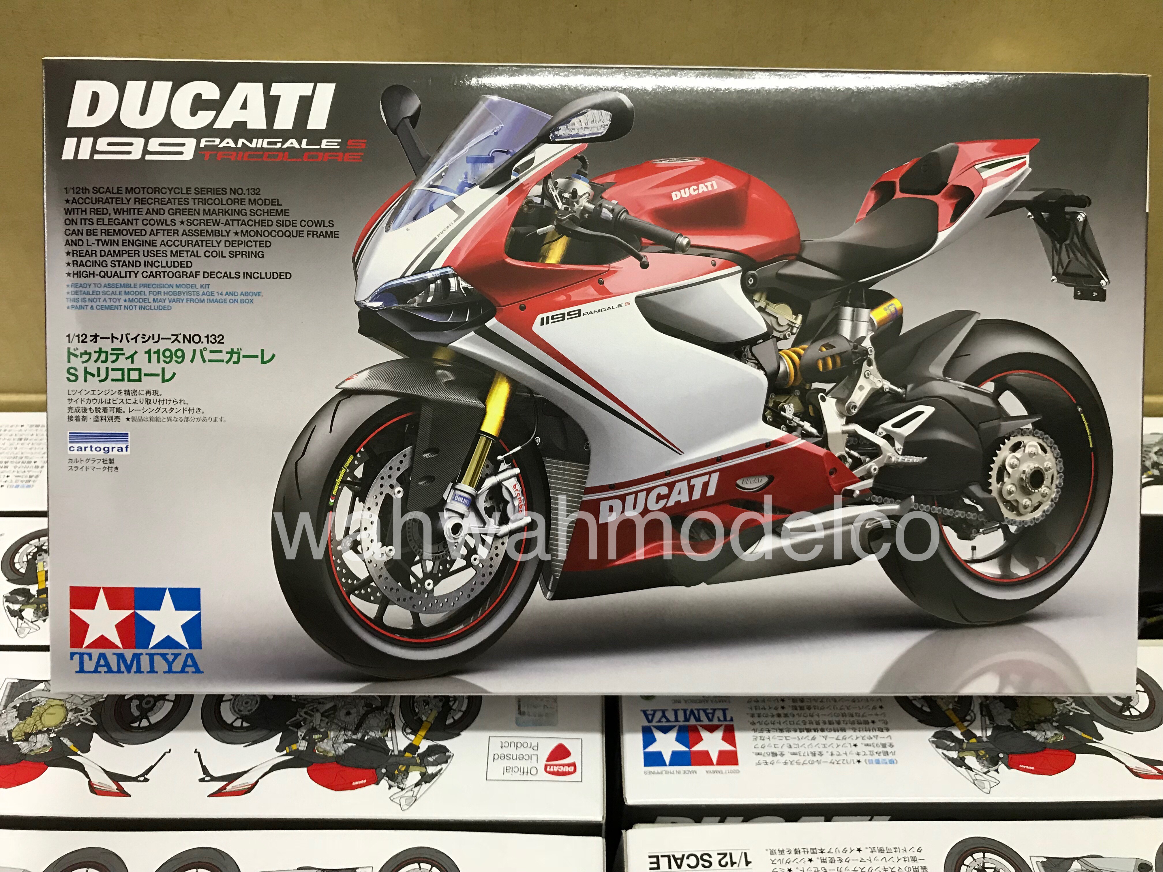 タミヤ 1/12 DUCATI ドゥカティ 1199 パニガーレS PANIGALE S