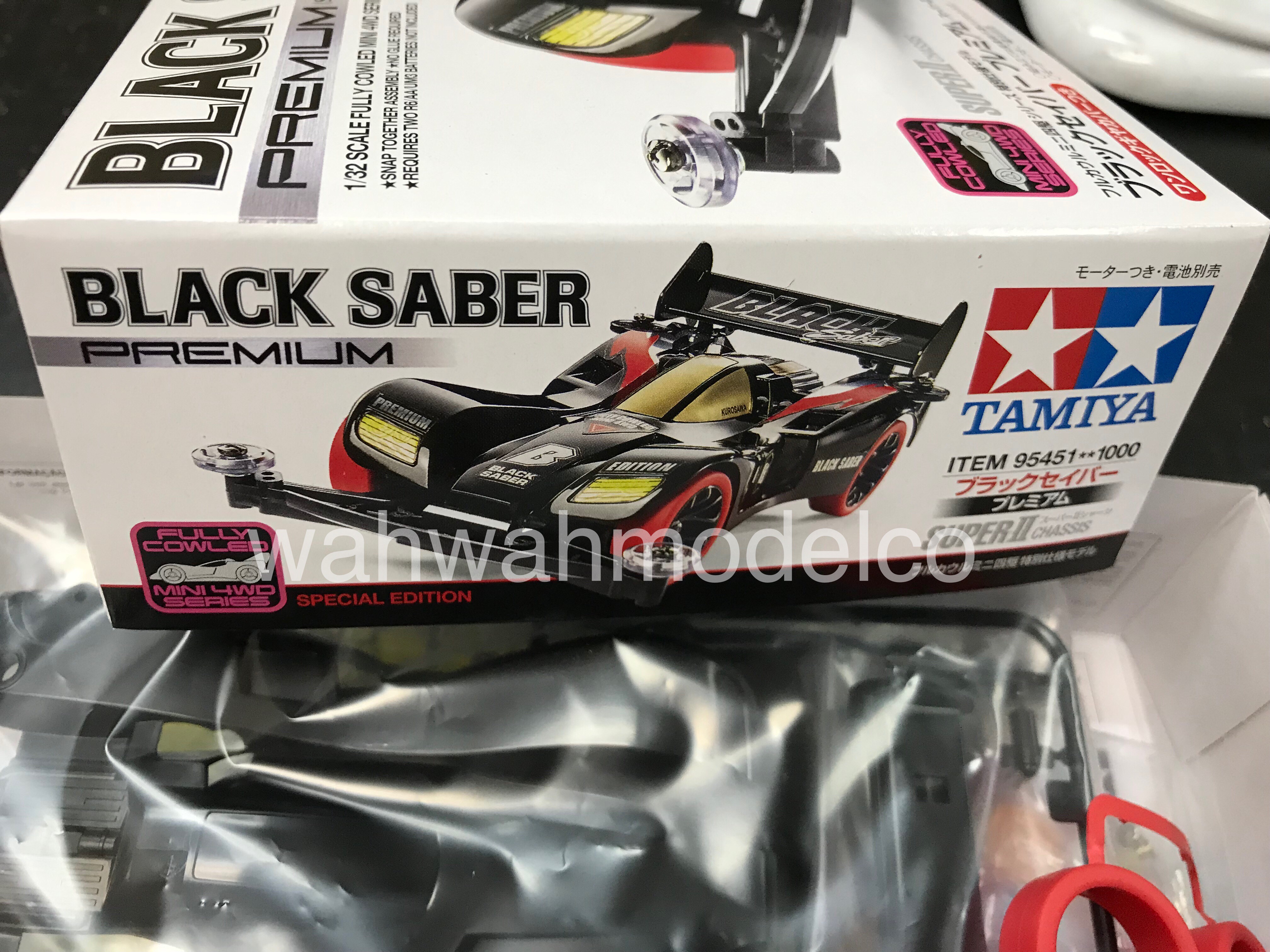 mini 4wd black saber