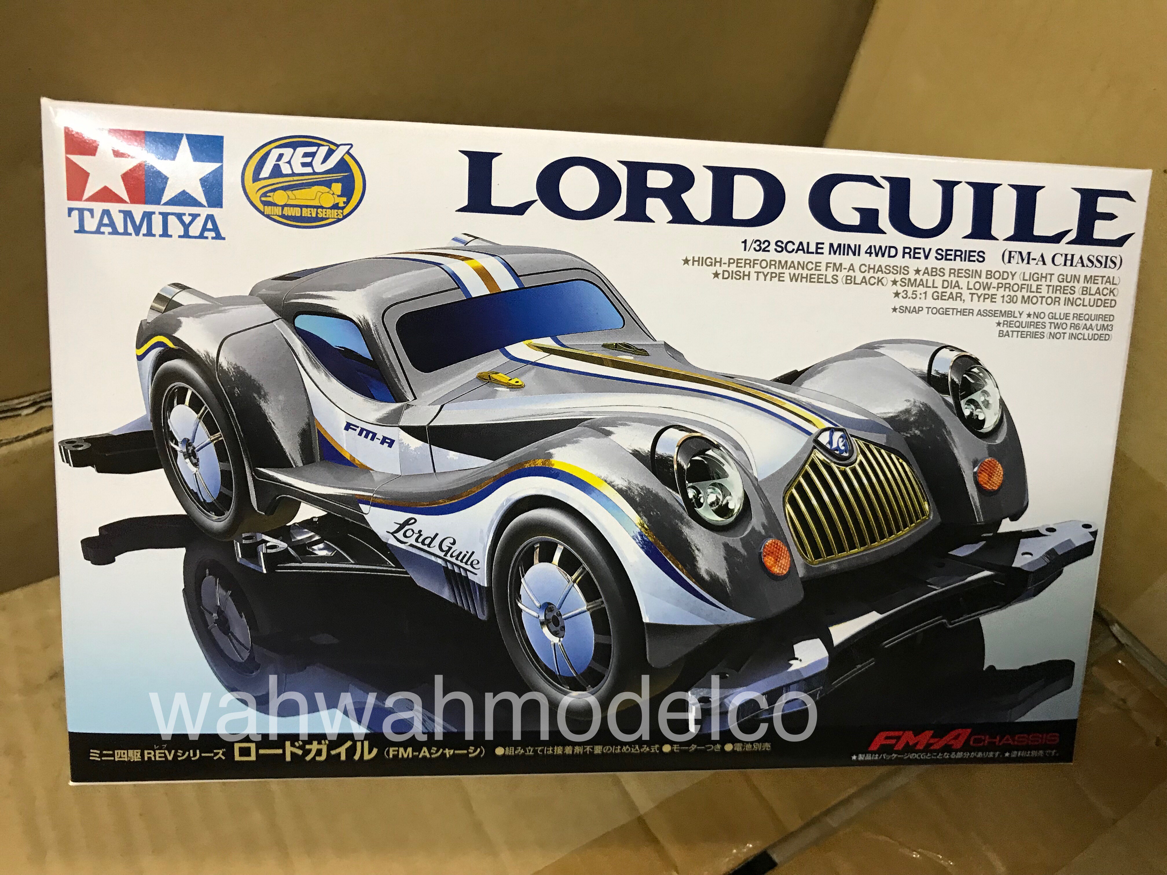 Tamiya 18712 1/32 Mini 4WD JR LORD GUILE Fm-A Chassis Kit