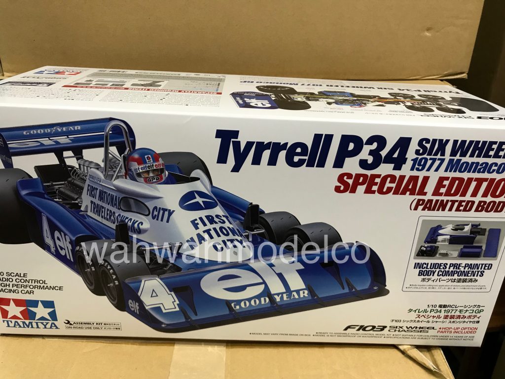 超人気 専門店 タミヤ TAMIYA タイレルP34 1977モナコGP 走行僅かの美