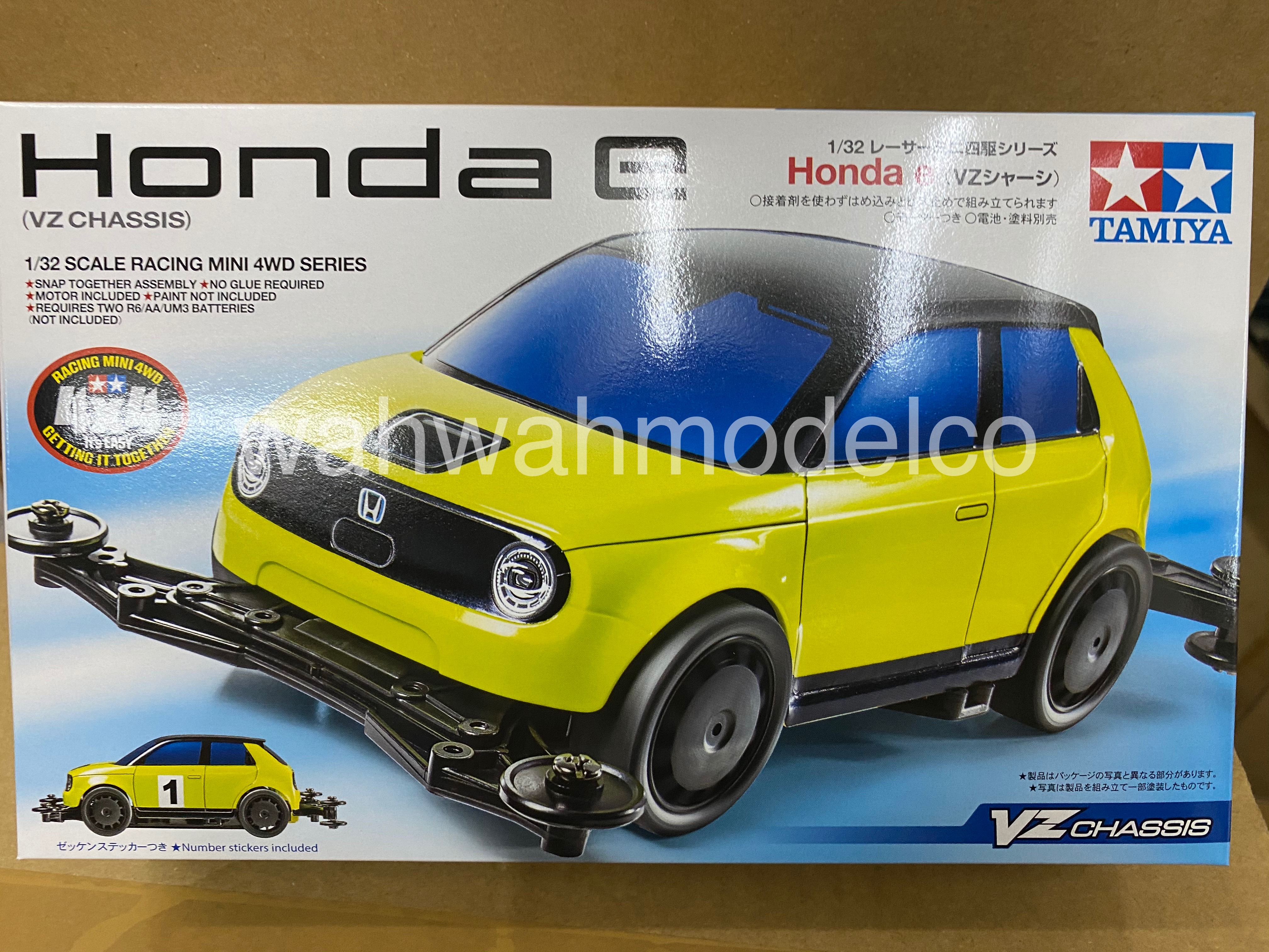 32 ミニ四駆完成品 Honda e(VZシャーシ) タミヤ プラモデル