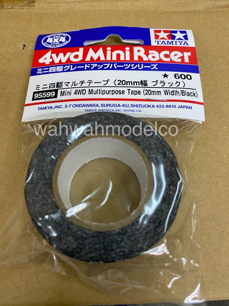 Tamiya 95599 1/32 Mini 4WD JR Mini 4Wd Multipurpose Tape 20Mm Width/Black