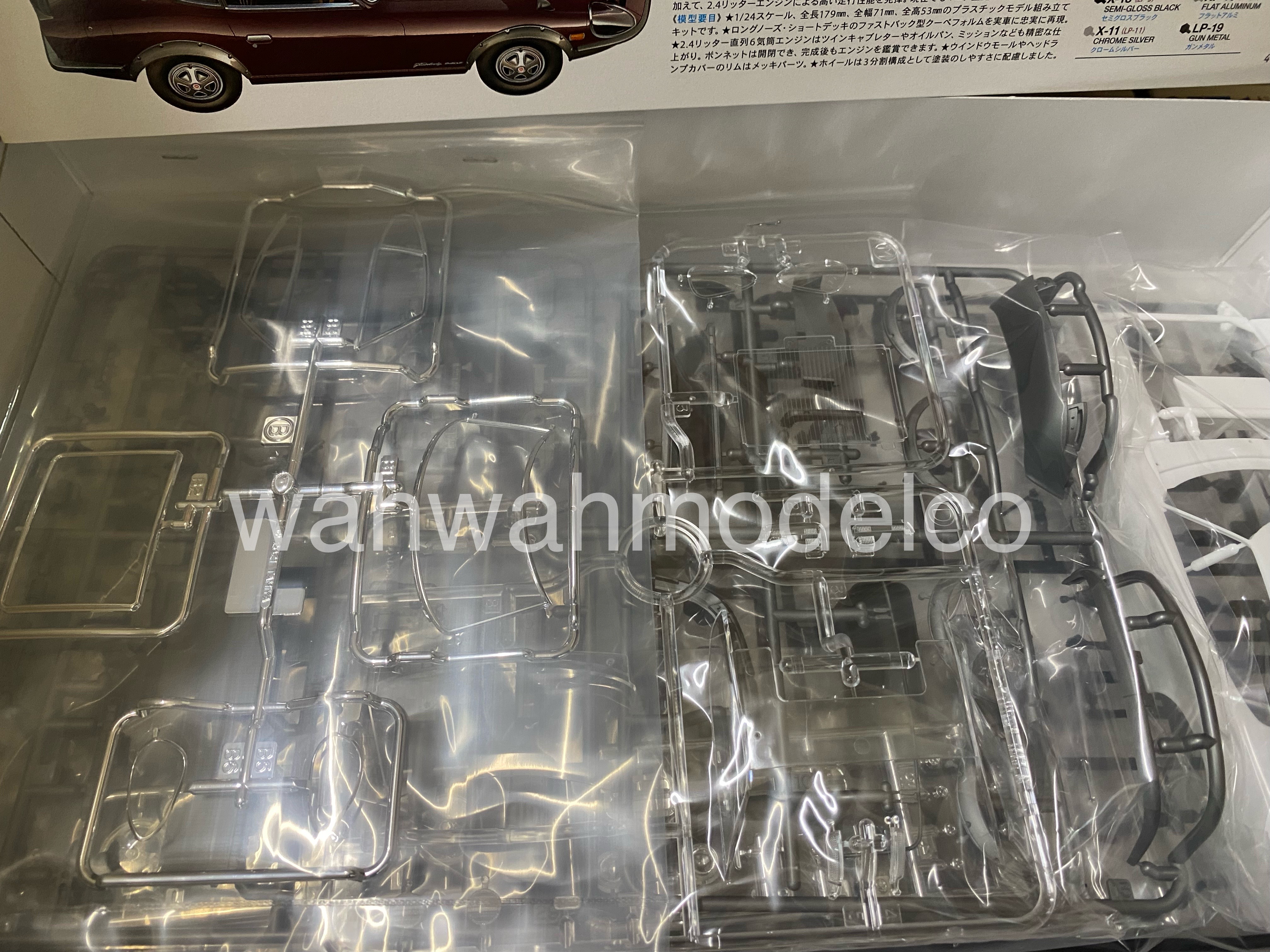 Tamiya 24360 - 1/24 Nissan Fairlady 240ZG Plastic Model Kit - Hub Hobby