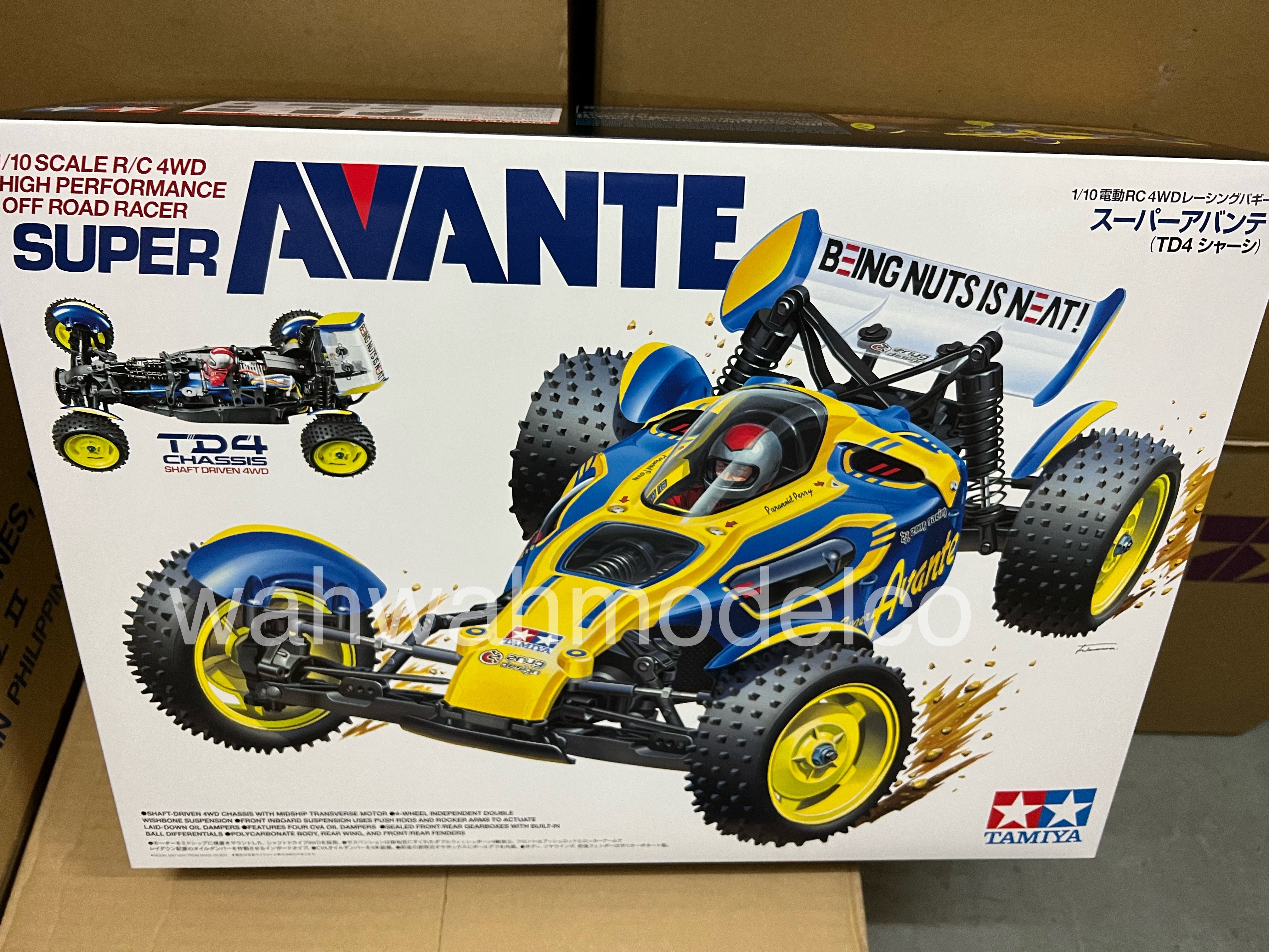 Tamiya 58696 1/10 EP RC 4WD Off Road Buggy TD4 Chassis Super Avante  Assembly Kit
