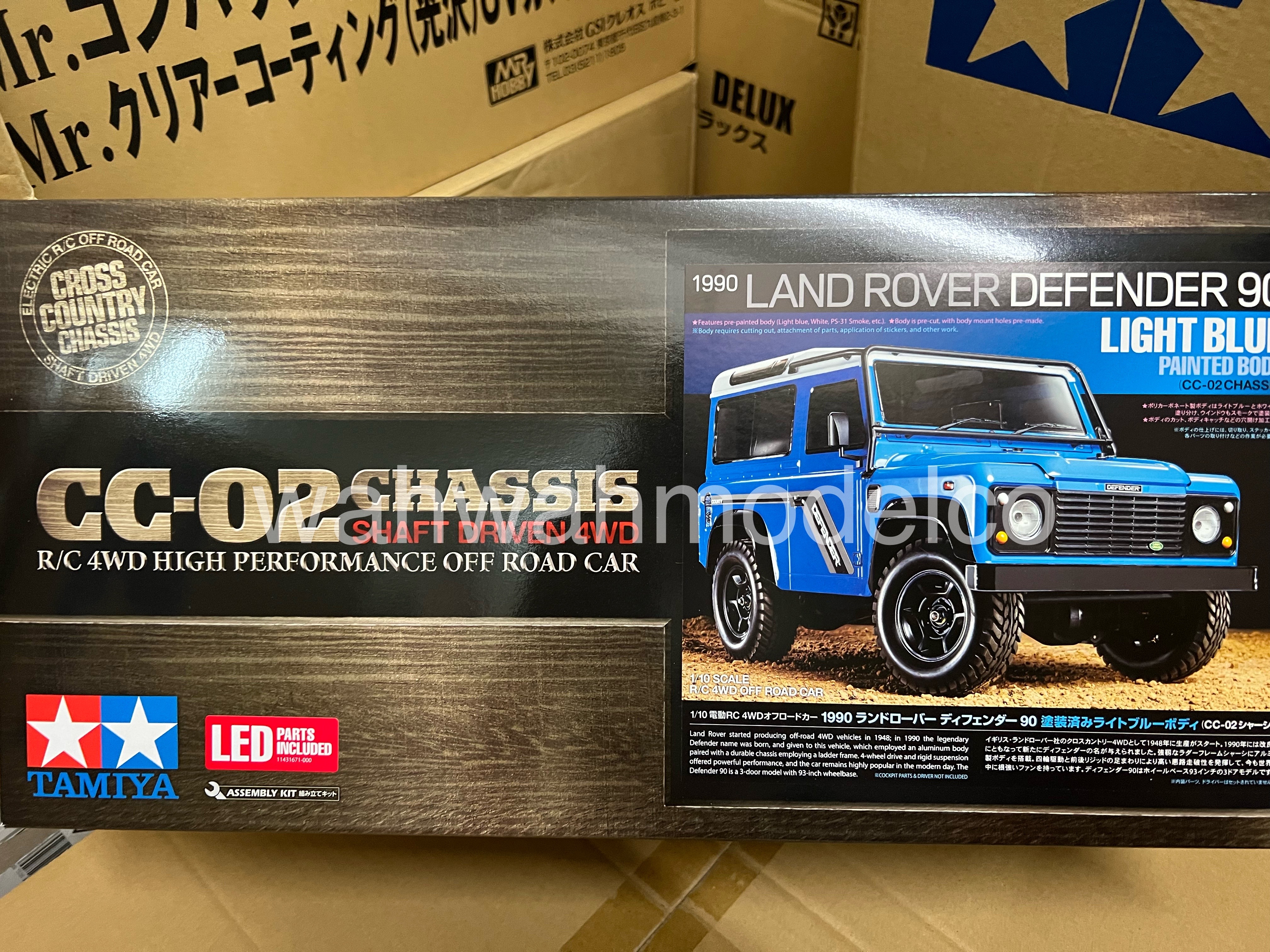 Land rover deals defender tamiya